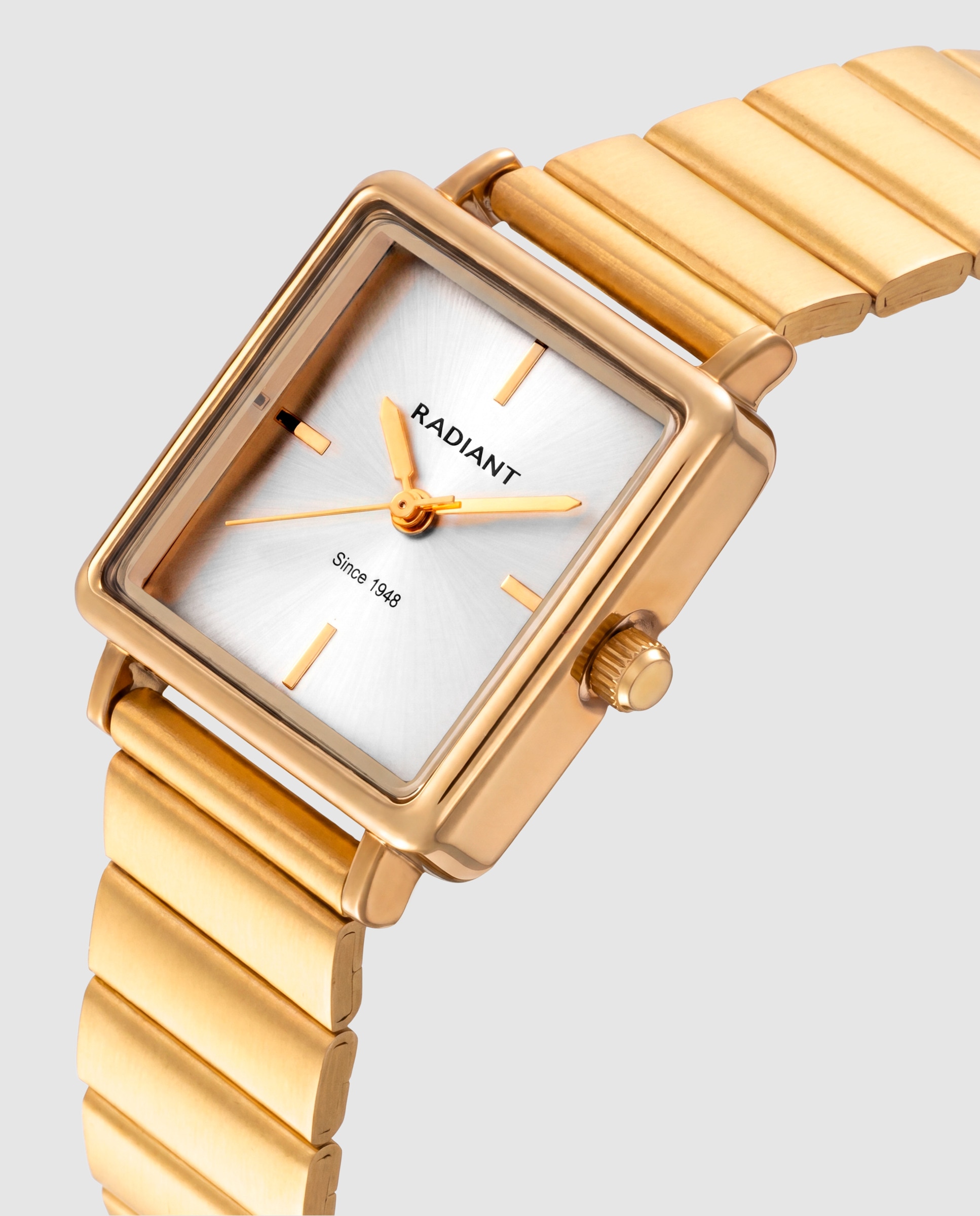 Reloj de mujer square ra699207 de acero y correa dorada - Radiant - Oro Oro-3