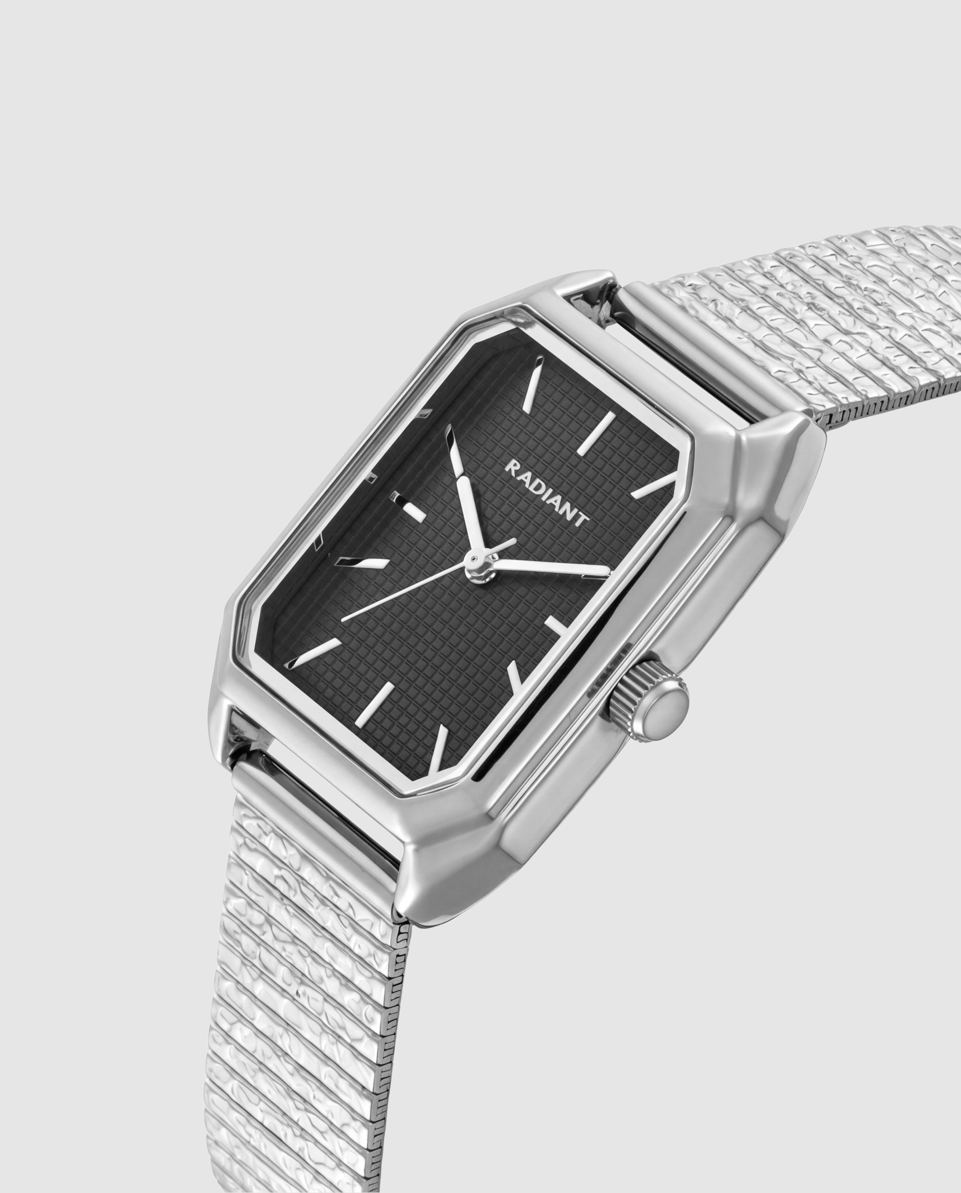 Reloj de mujer demi ra700201 de acero y correa plateada/gris - Radiant - Plata Plata-3