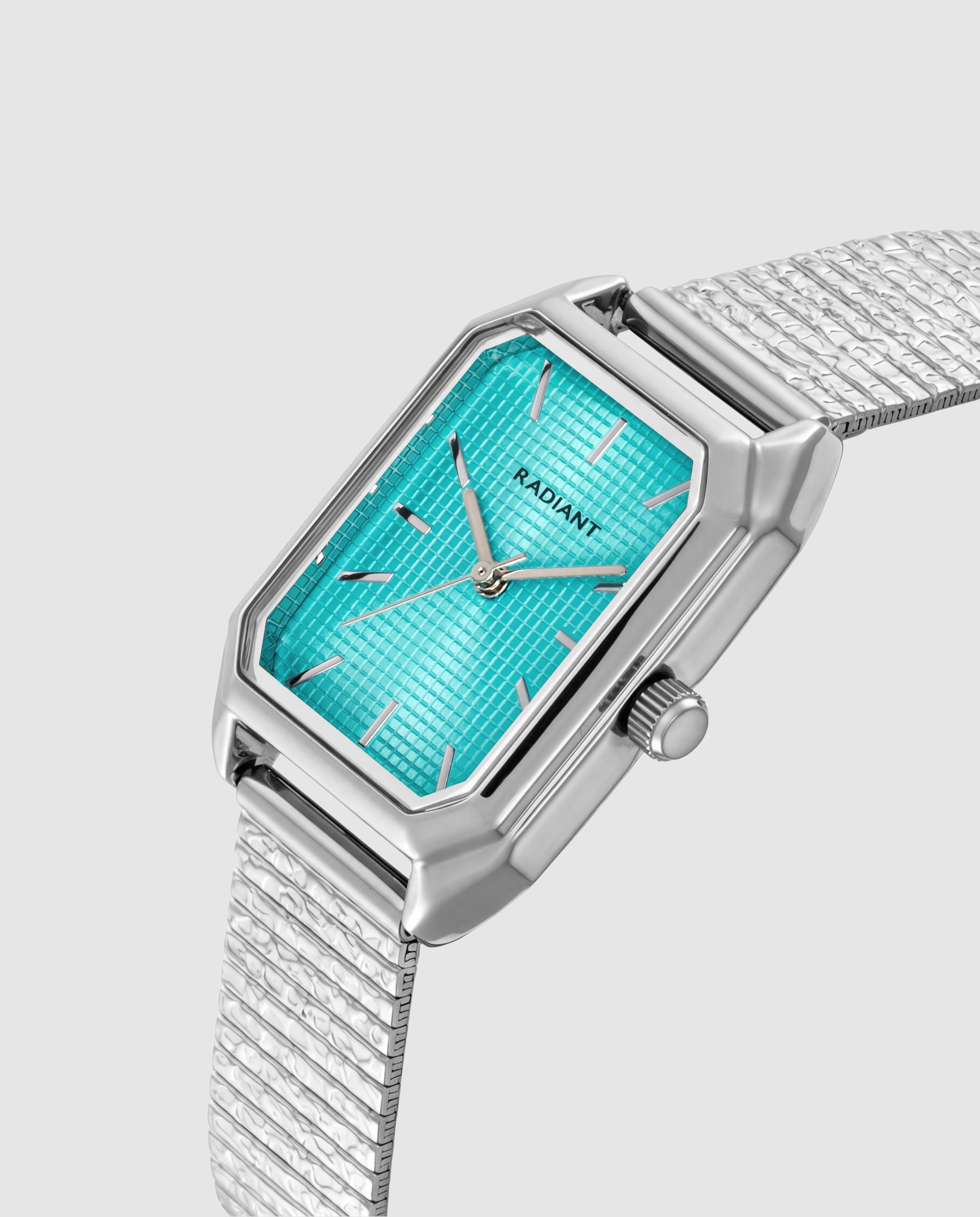 Reloj de mujer demi ra700202 de acero y correa plateada/gris - Radiant - Plata Plata-3