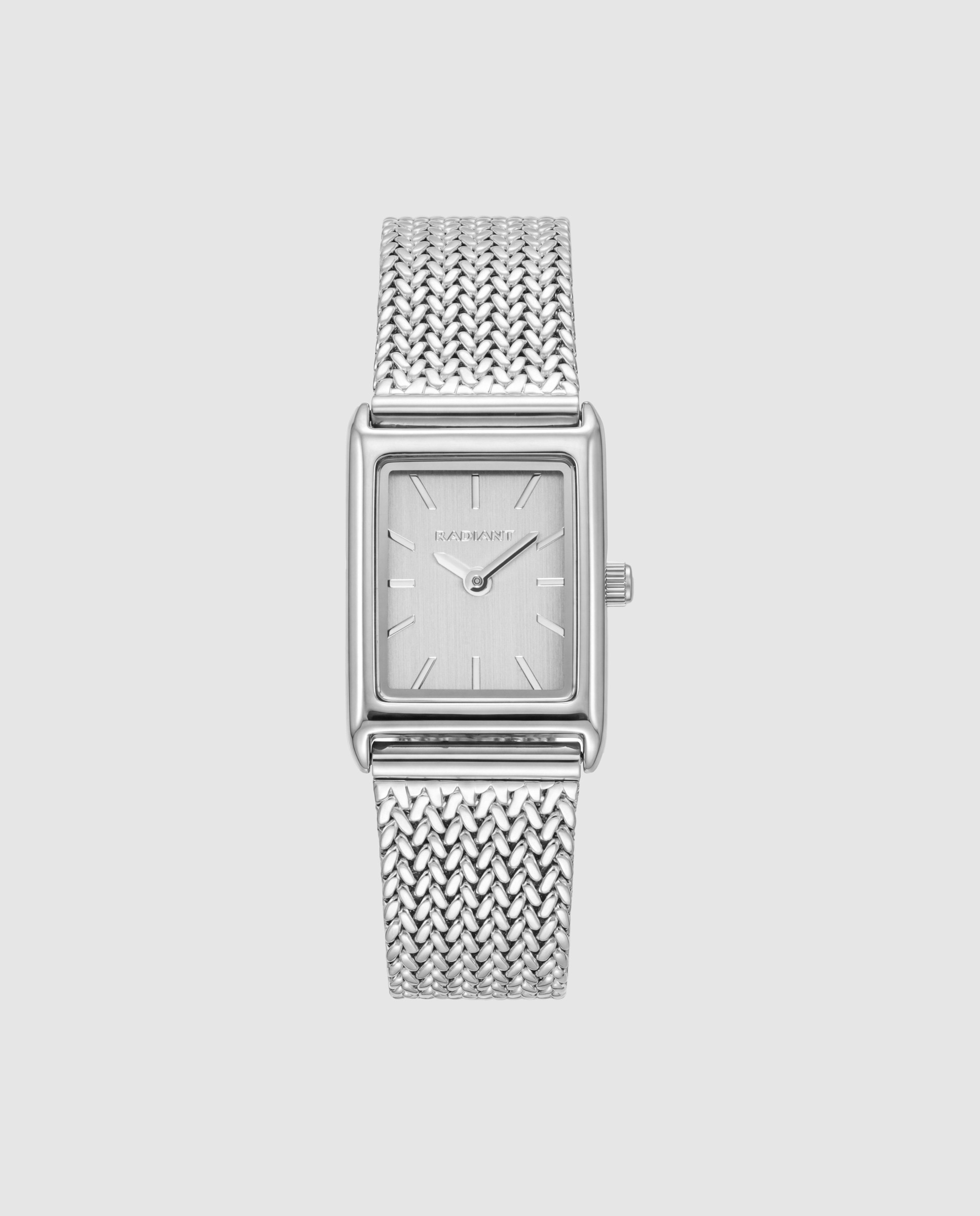 Reloj de mujer sharp ra702201 de acero y correa plateada/gris - Radiant - Plata Plata-1