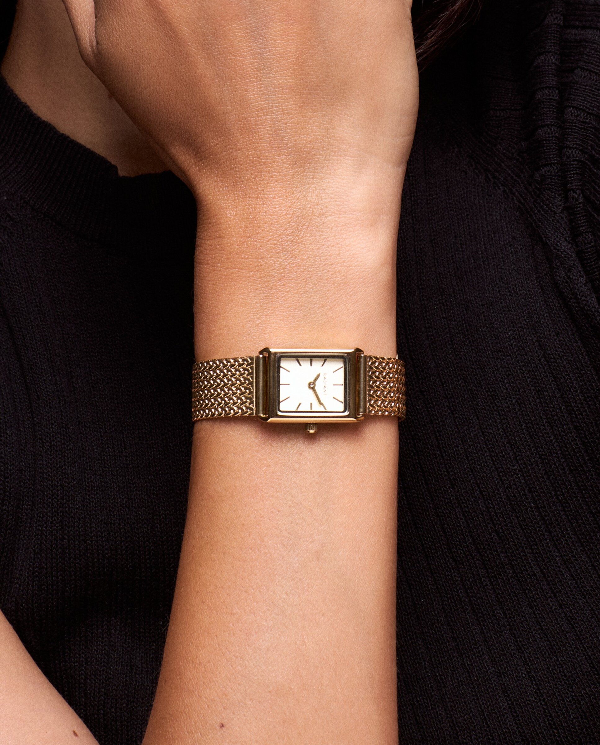 Reloj de mujer sharp ra702203 de acero y correa dorada - Radiant - Oro Oro-2