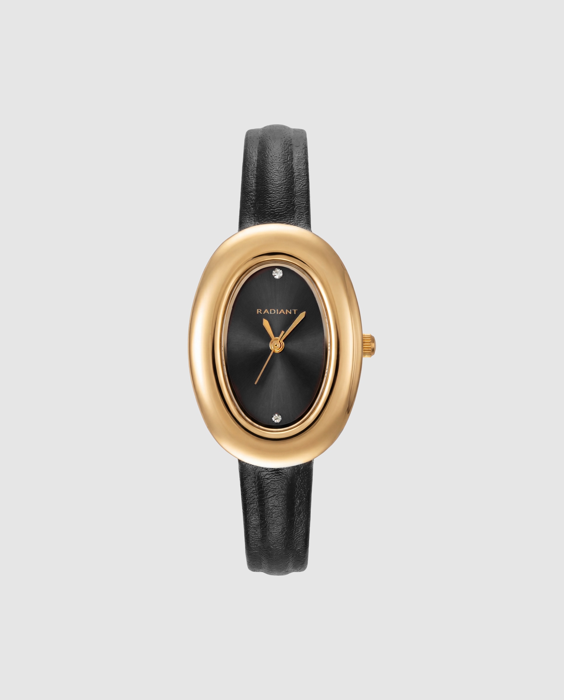 Reloj de mujer vera ra706202 de piel sintética y correa negra - Radiant - Negro Negro-1