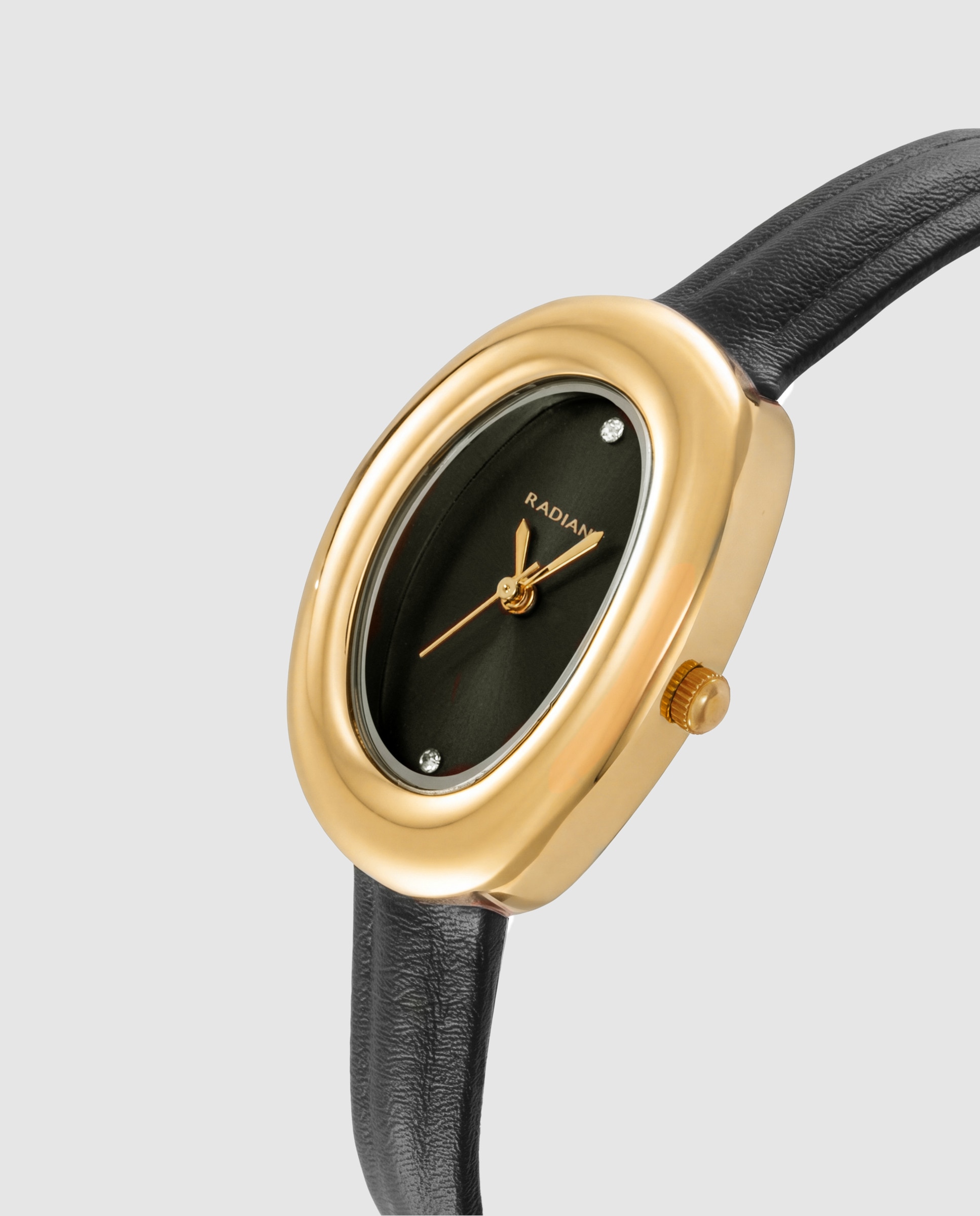 Reloj de mujer vera ra706202 de piel sintética y correa negra - Radiant - Negro Negro-3