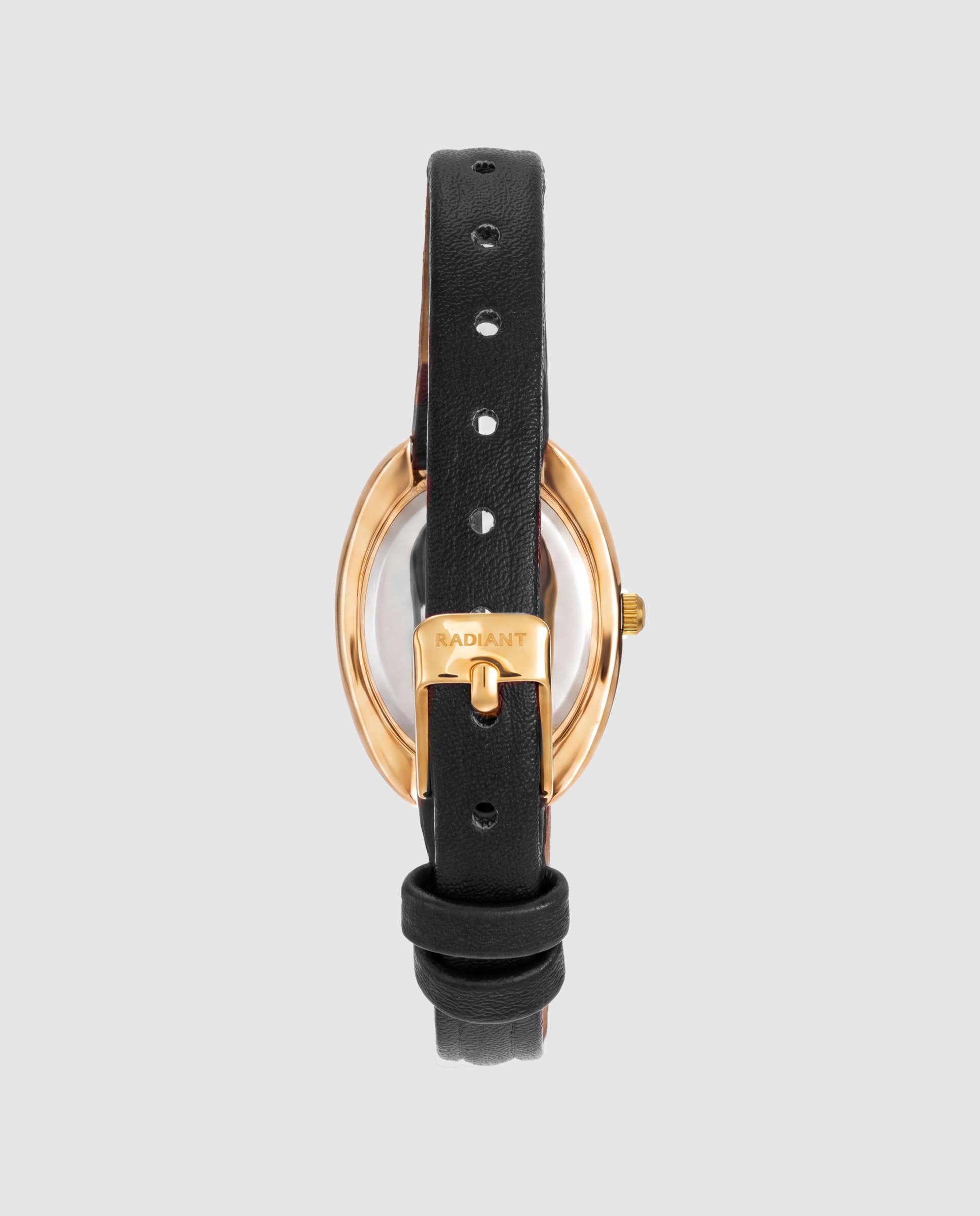 Reloj de mujer vera ra706202 de piel sintética y correa negra - Radiant - Negro Negro-4