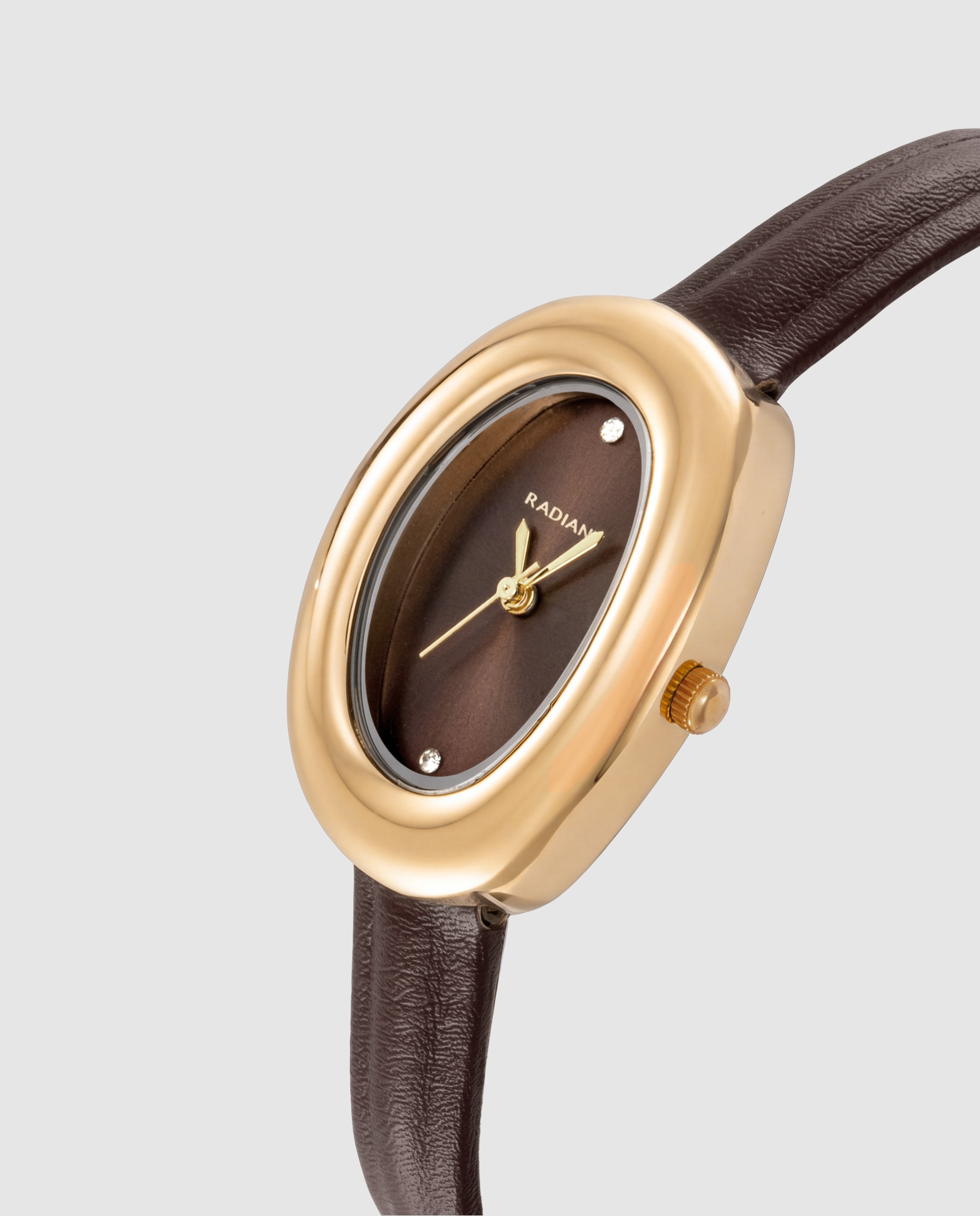 Reloj de mujer vera ra706203 de piel sintética y correa - Radiant - Marrón Marrón-3