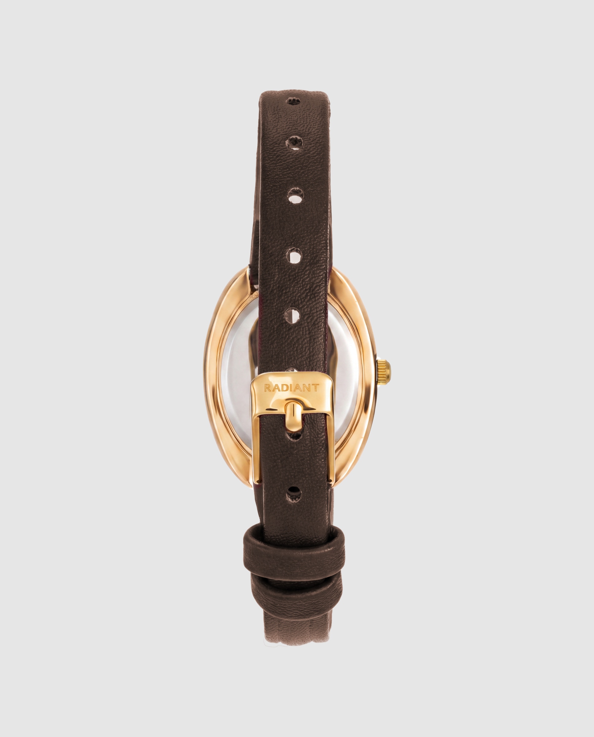 Reloj de mujer vera ra706203 de piel sintética y correa - Radiant - Marrón Marrón-4