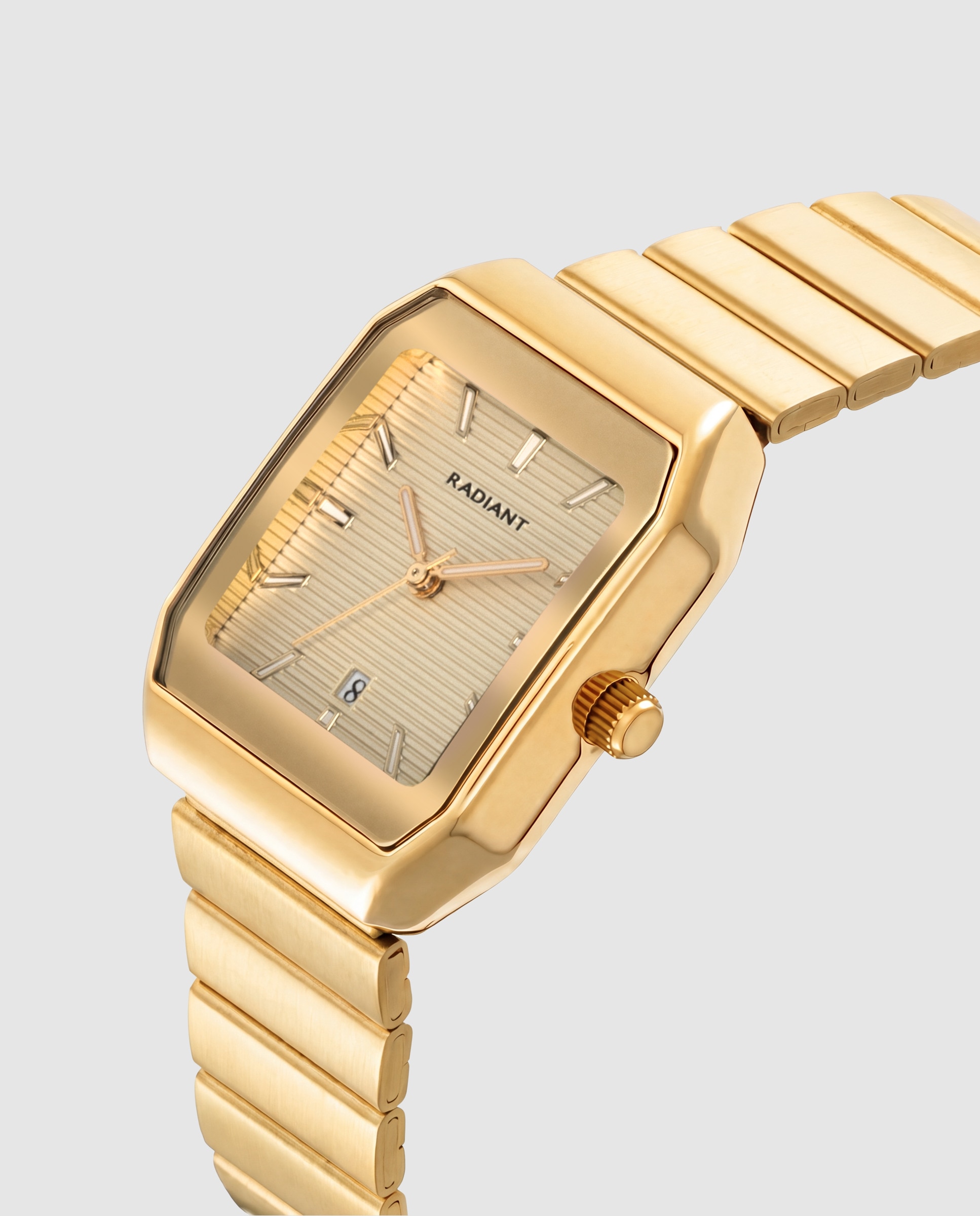 Reloj de mujer nia ra709202 de acero y correa dorada - Radiant - Oro Oro-3