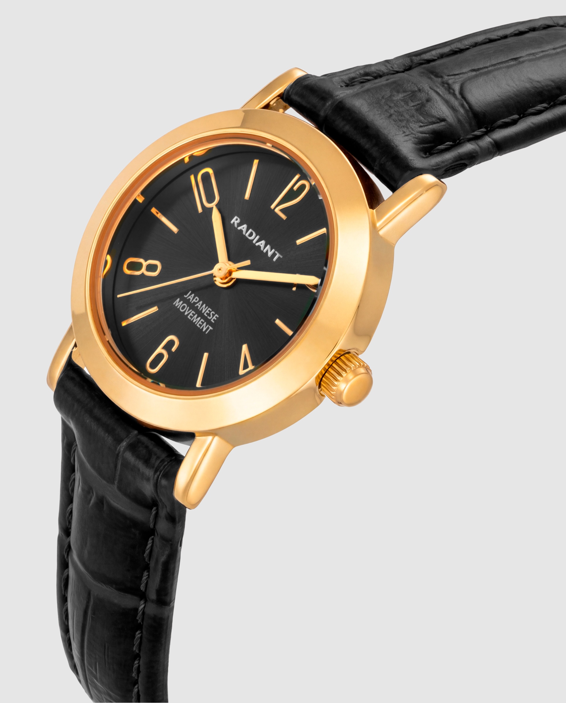 Reloj de mujer mini ra710202 de piel sintética y correa negra - Radiant - Negro Negro-3