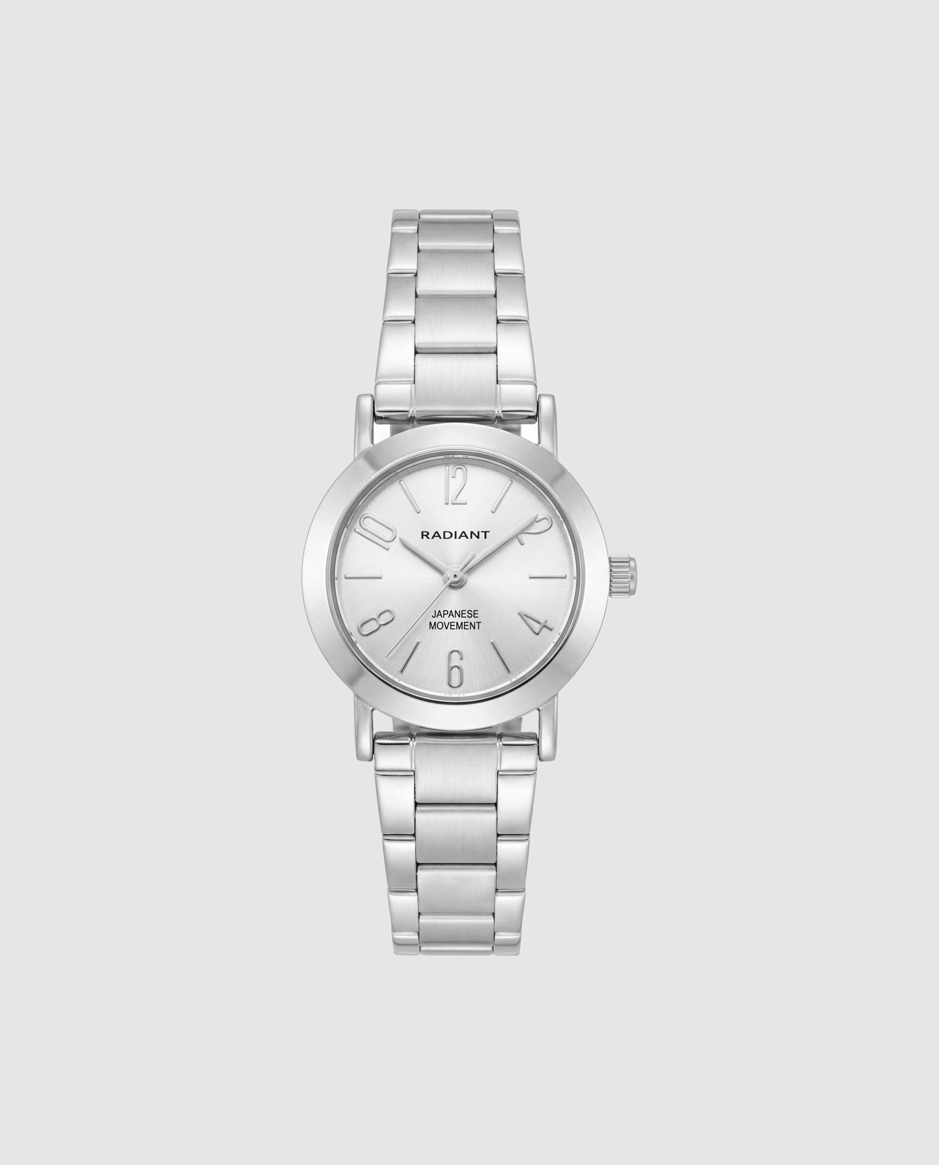 Imagen 0 de Reloj de mujer mini ra710204 de acero y correa plateada/gris Plata