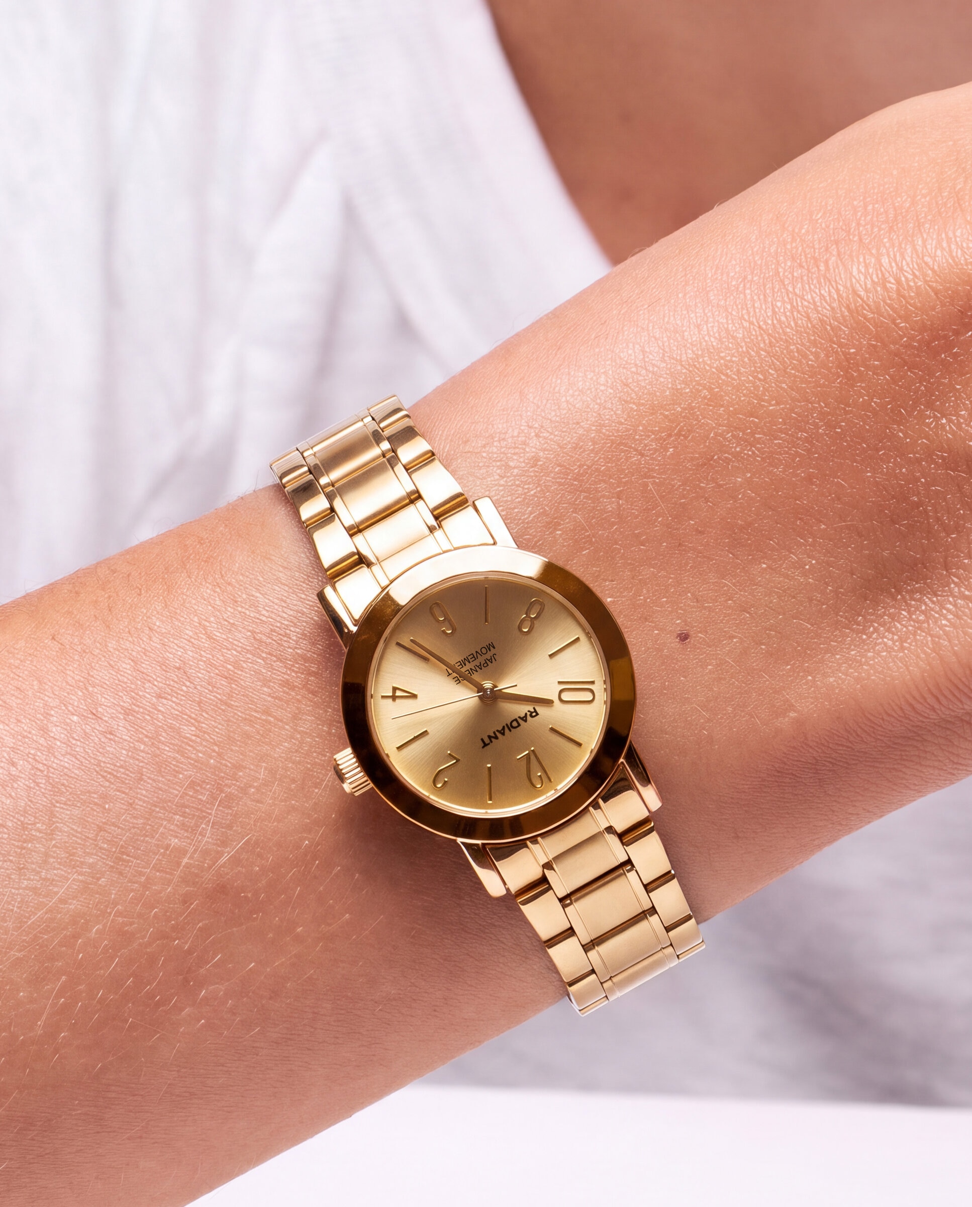 Reloj de mujer mini ra710206 de acero y correa dorada - Radiant - Oro Oro-2