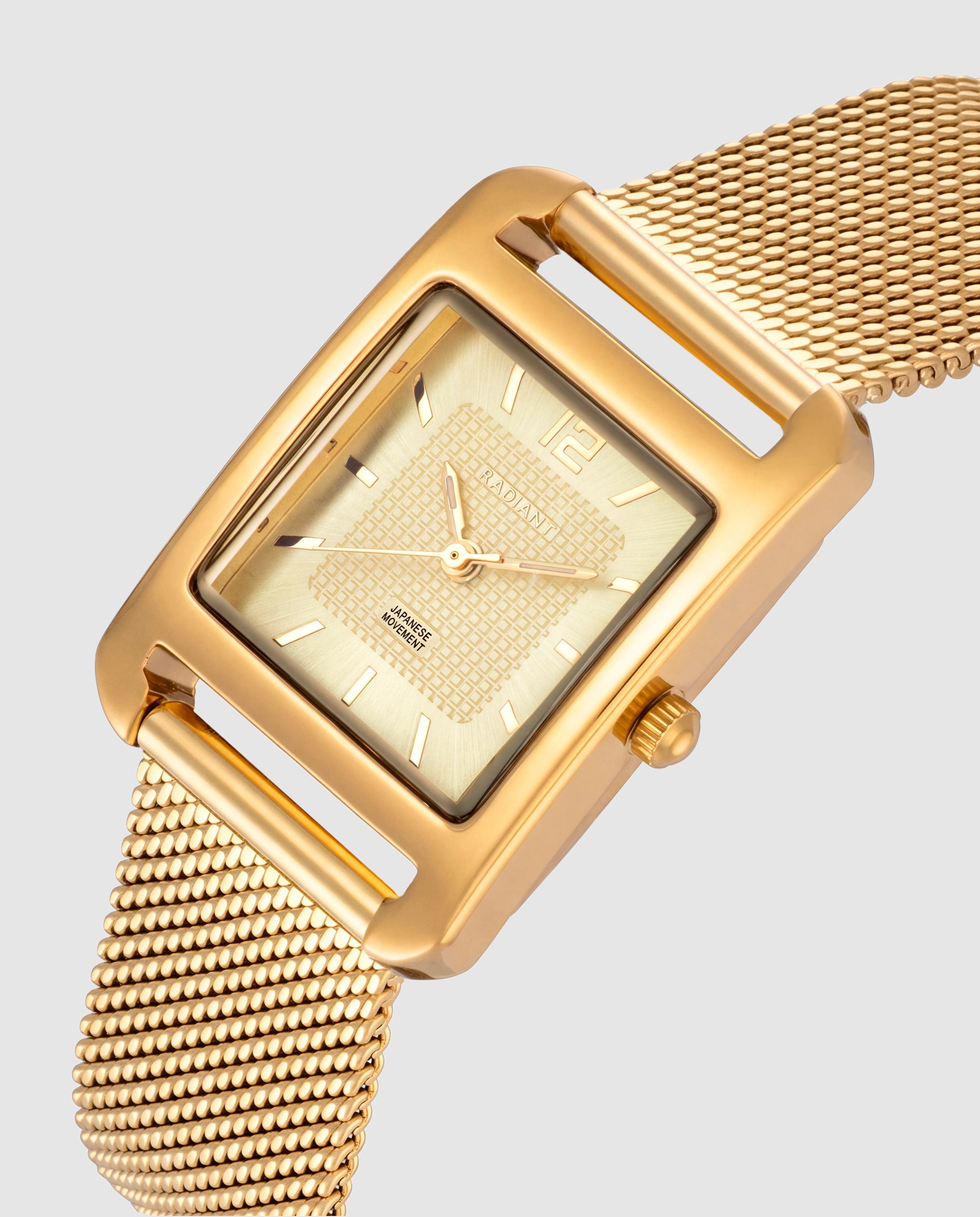 Reloj de mujer cleo ra711202 de acero y correa dorada - Radiant - Oro Oro-3