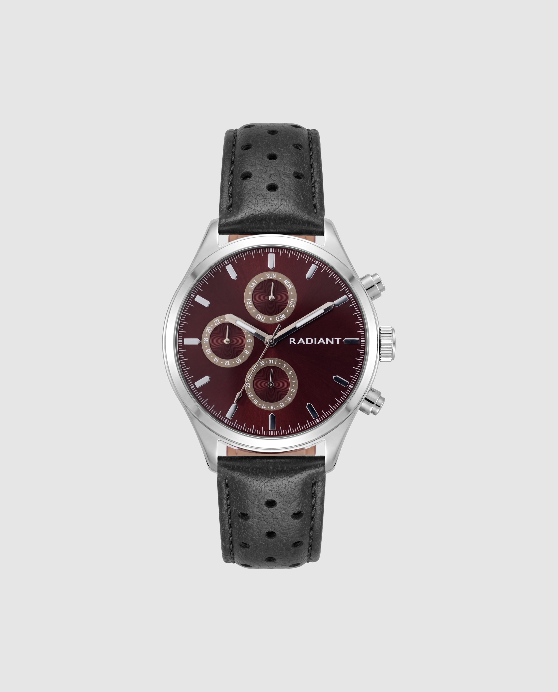 Reloj de hombre dune ram100708 de piel sintética y correa negra - Radiant - Negro Negro-1
