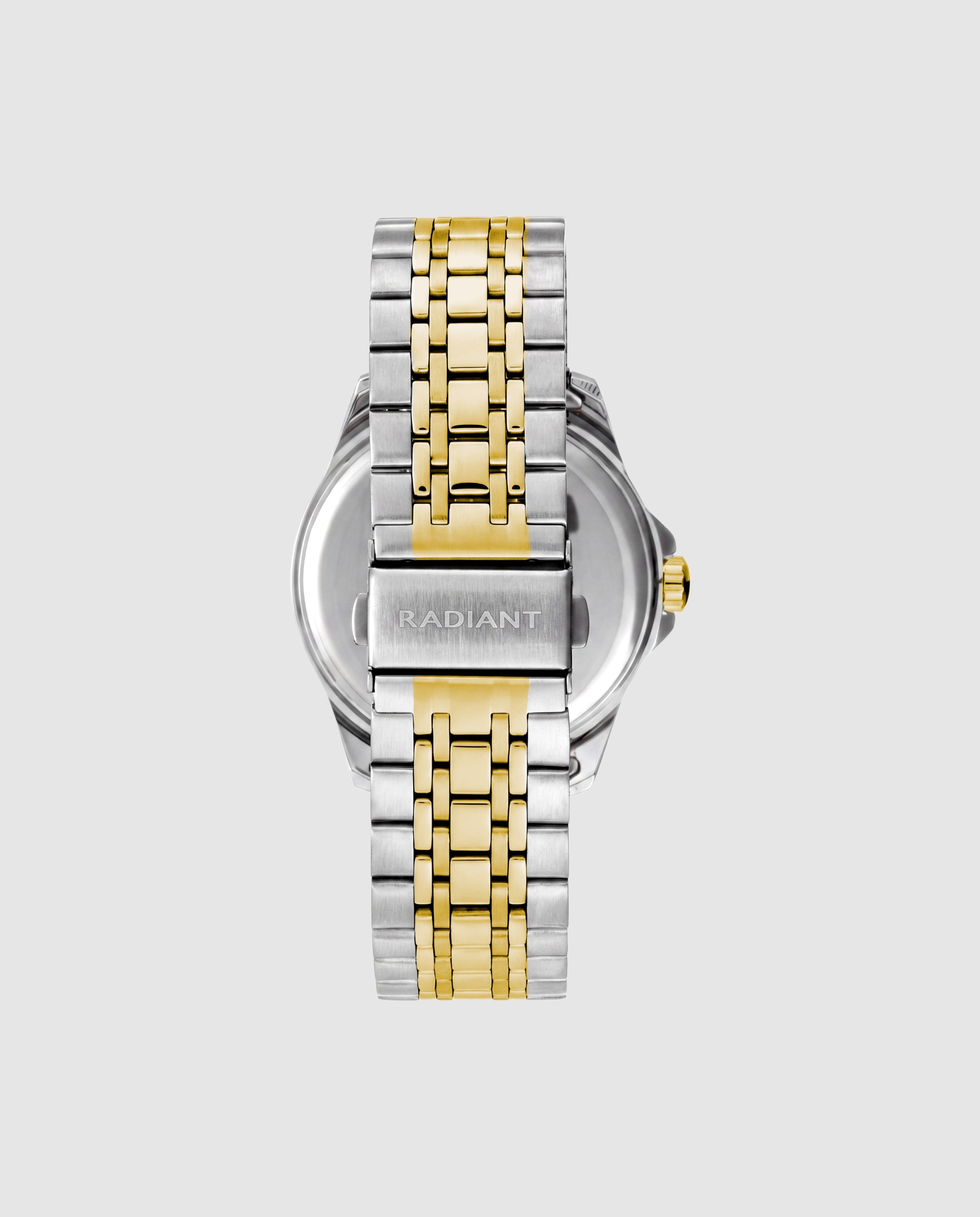 Reloj de hombre nolan ram102204 de acero y correa bicolor oro - Radiant - Plata Plata-4