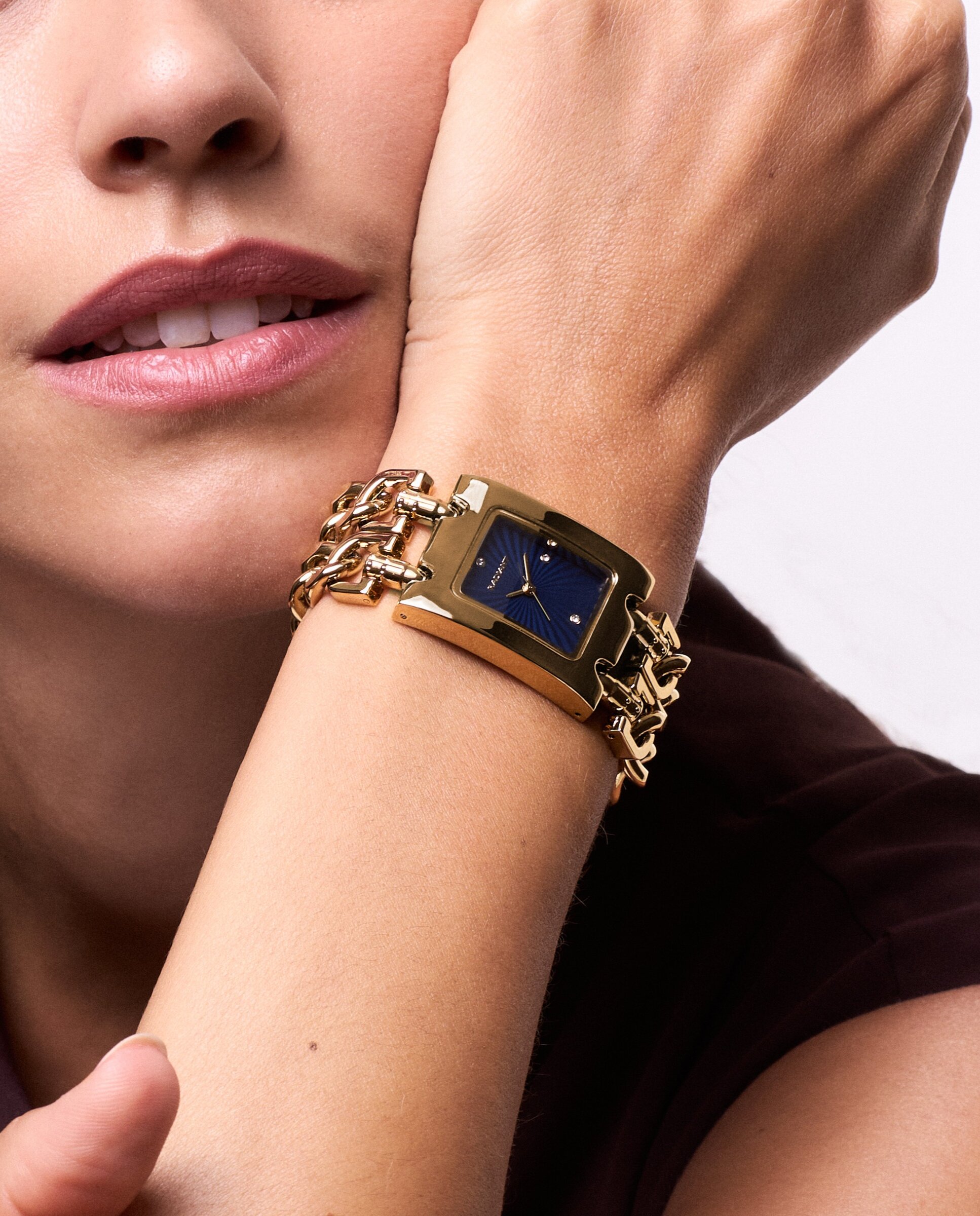 Reloj de mujer donatella ra672207n de acero y correa dorada - Radiant - Oro Oro-2