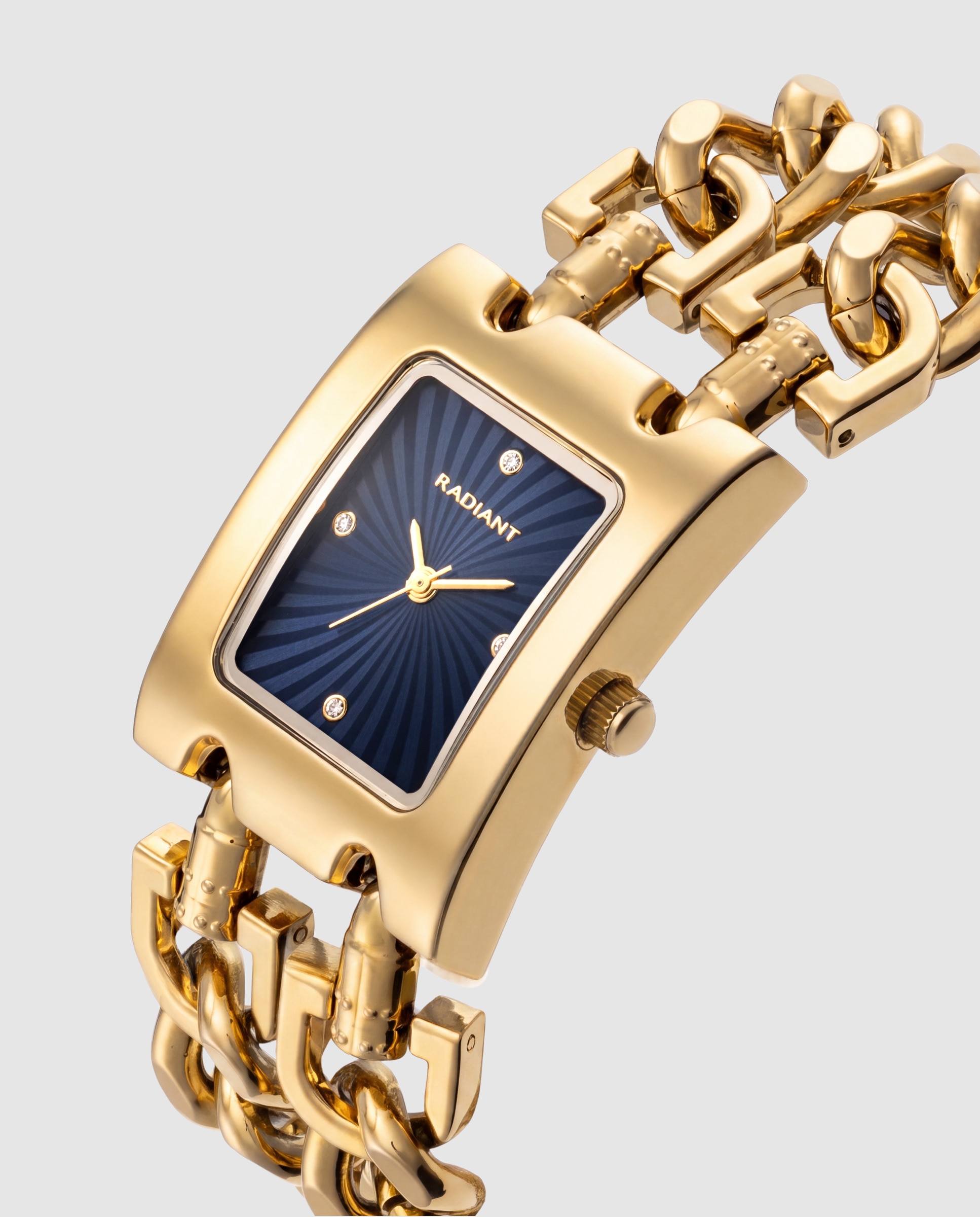 Reloj de mujer donatella ra672207n de acero y correa dorada - Radiant - Oro Oro-3