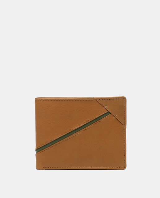 Imagen 0 de Cartera de hombre Oceans Diary de piel con protección RFID