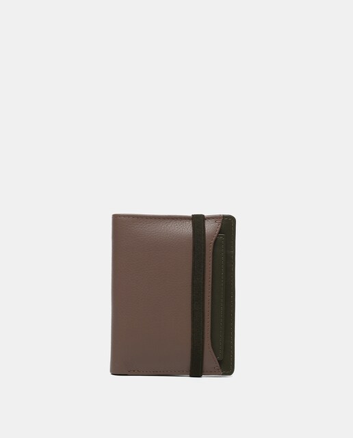Imagen 0 de Cartera de hombre Oceans Diary de piel combinada con protección RFID