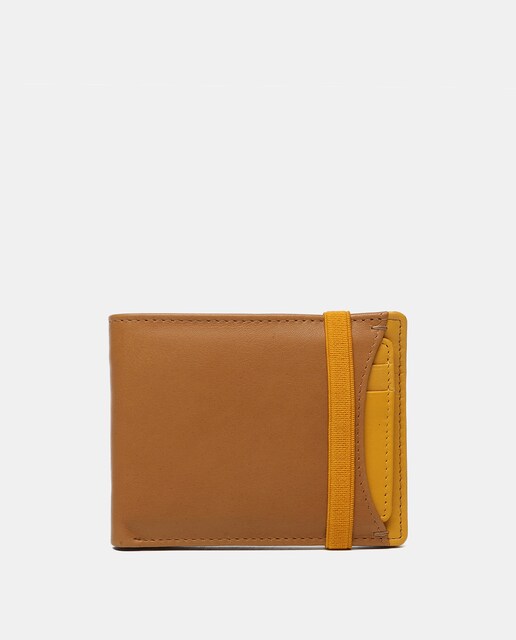 Imagen 0 de Cartera de hombre Oceans Diary de piel combinada con protección RFID