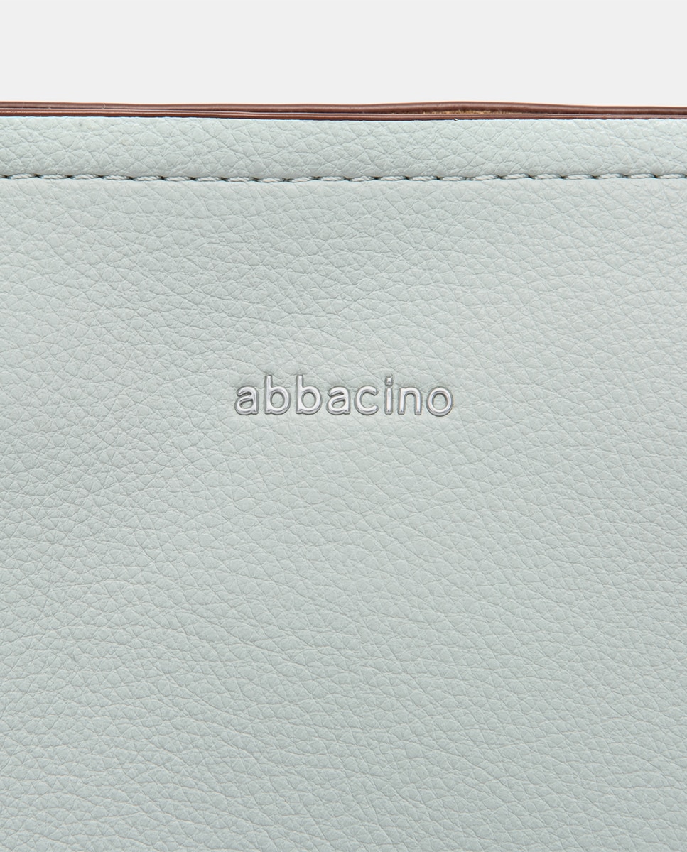 Bolso de mano bicolor - Abbacino - Azul Azul-7