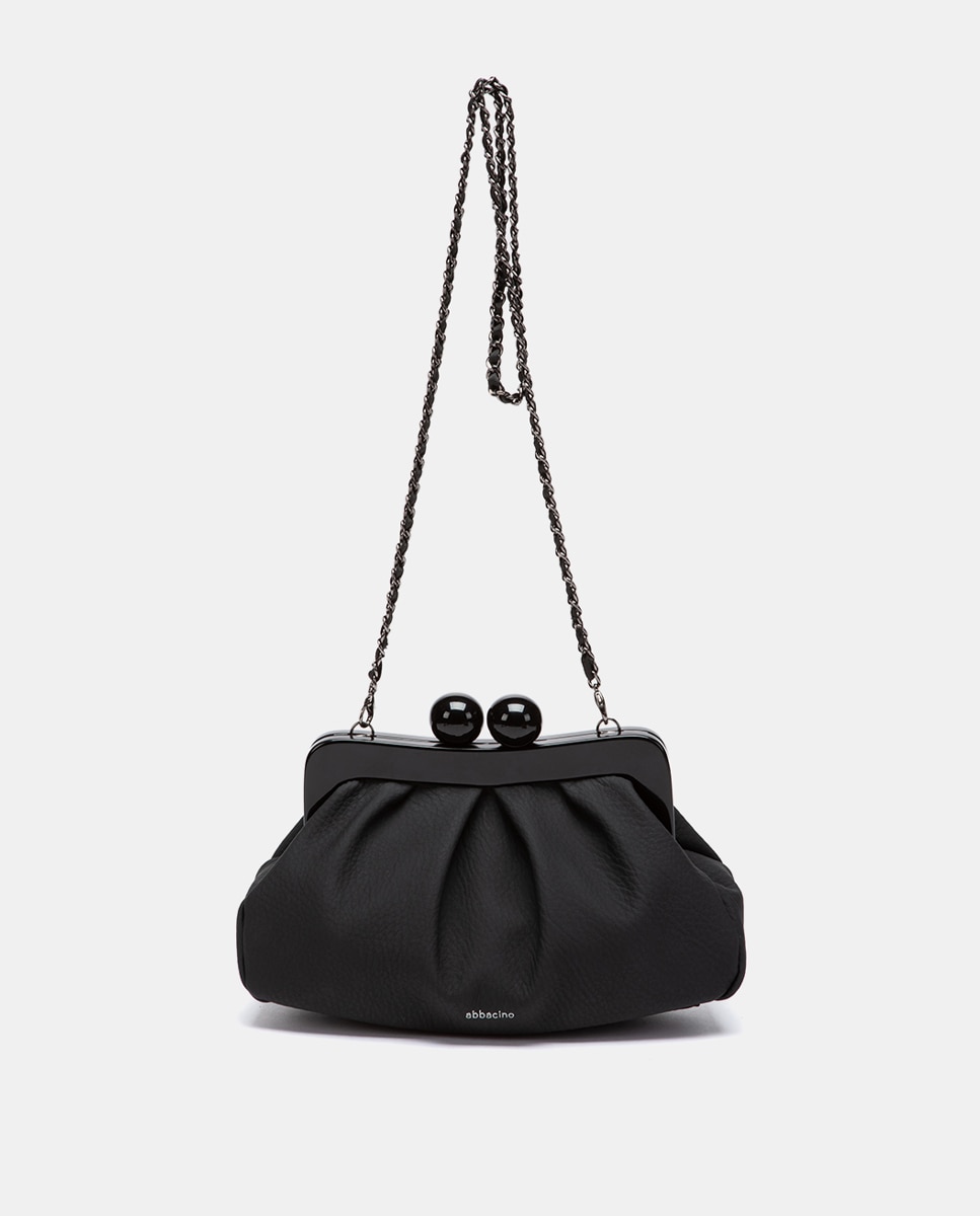 Clutch de fiesta camel - Abbacino - Negro Negro-2