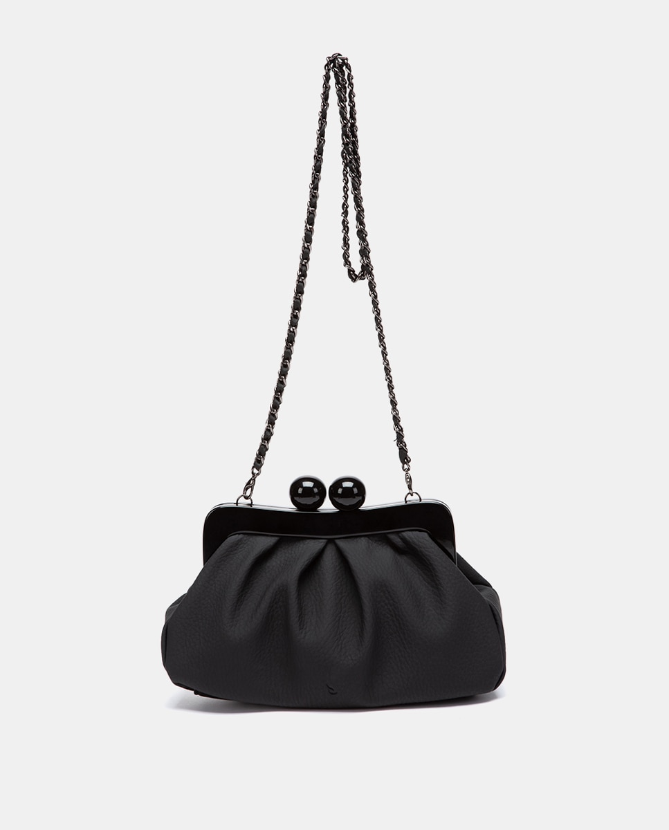 Clutch de fiesta camel - Abbacino - Negro Negro-4