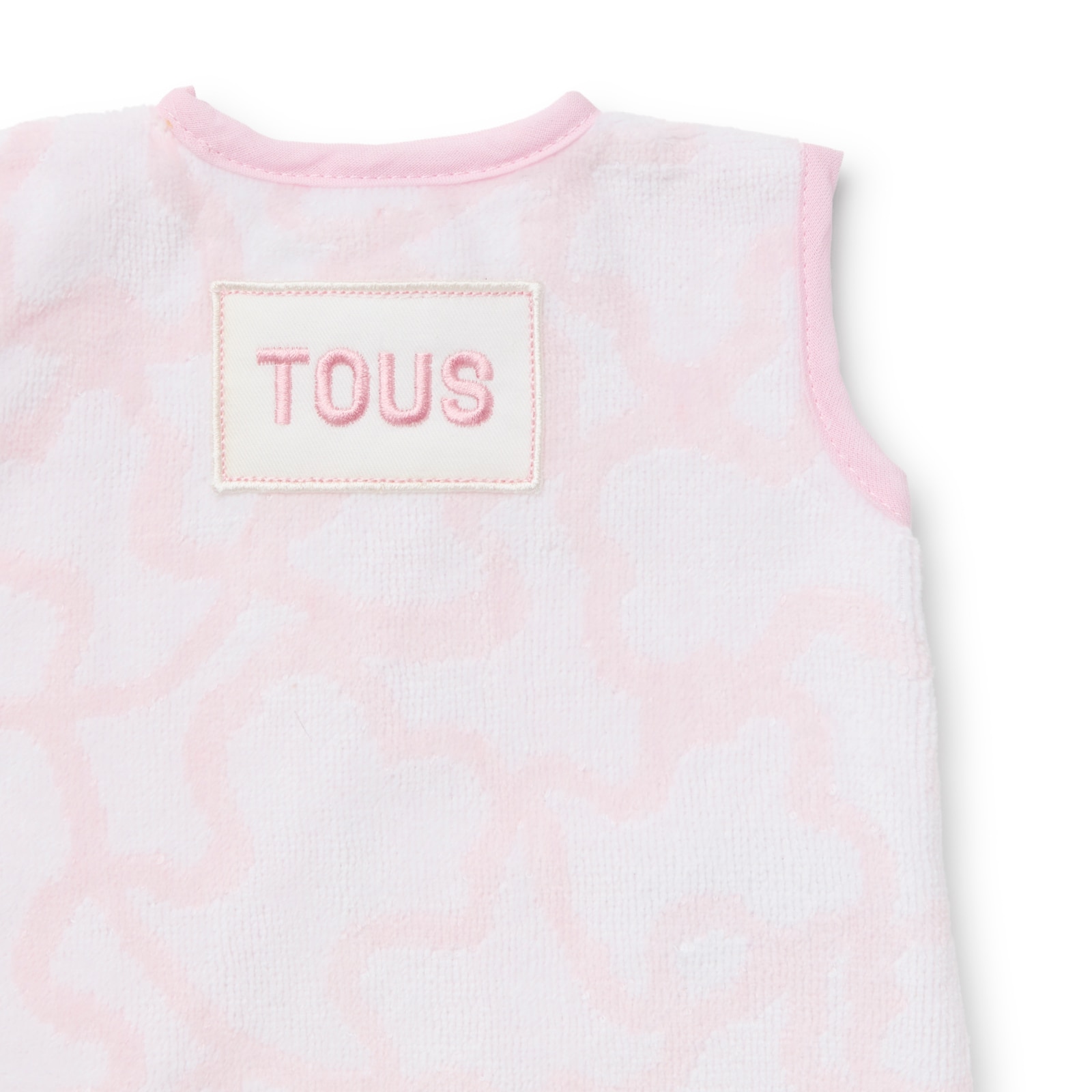 Babero Tous Baby de 2 años a 3 años Kaos - Rosa Rosa-3
