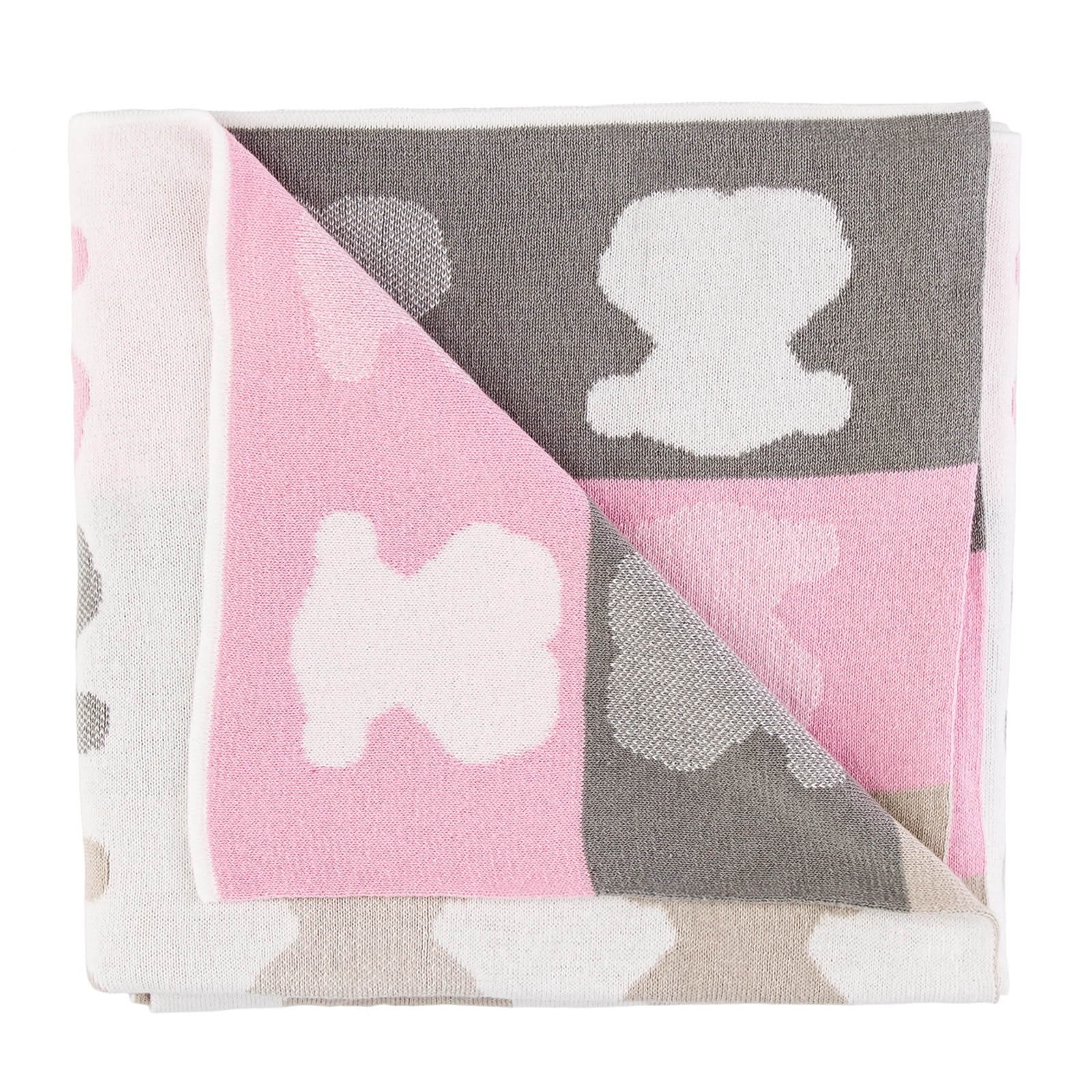 Tous - Manta reversible para mini cuna o cuna (78x104) Tous Baby Nilo-501.