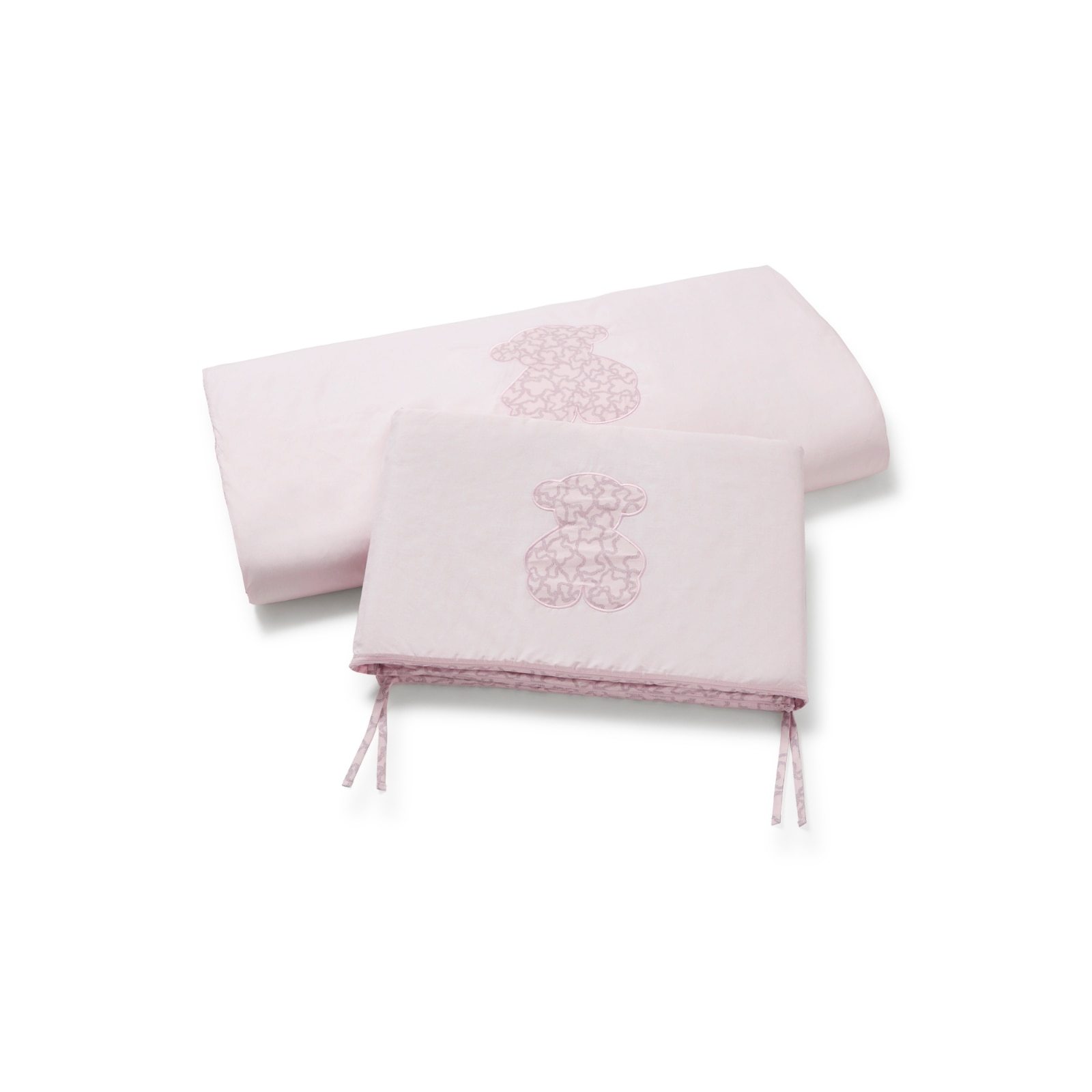 Tous - Juego de 3 piezas para cuna (60x120 cm) de protector de barrotes, funda nórdica y relleno nórdico Tous Baby HKaos.