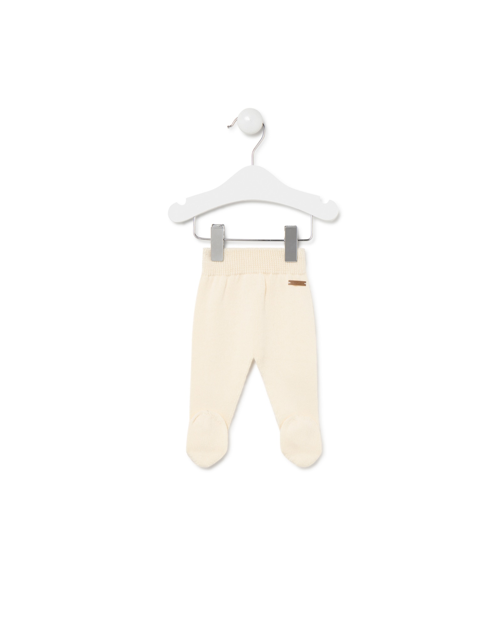 Conjunto de punto de bebé niña con jersey y polaina - Tous - Crudo Crudo-3