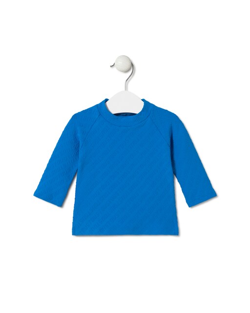 Imagen 0 de Camiseta de playa de bebé con logo jacquard