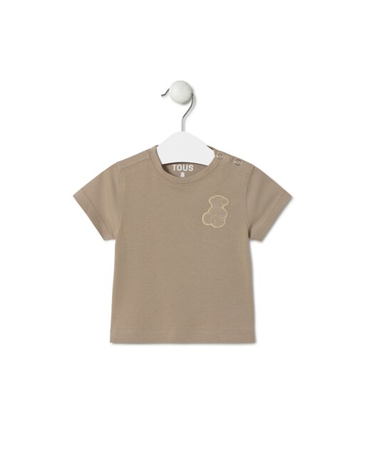 Imagen 0 de Camiseta de bebé de algodón tintado Bold Bear