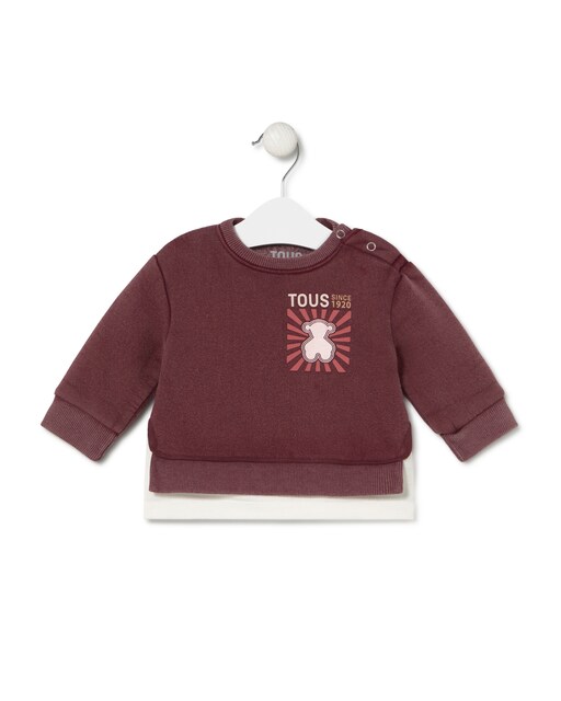 Imagen 0 de Sudadera de bebé de algodón TOUS since 1920