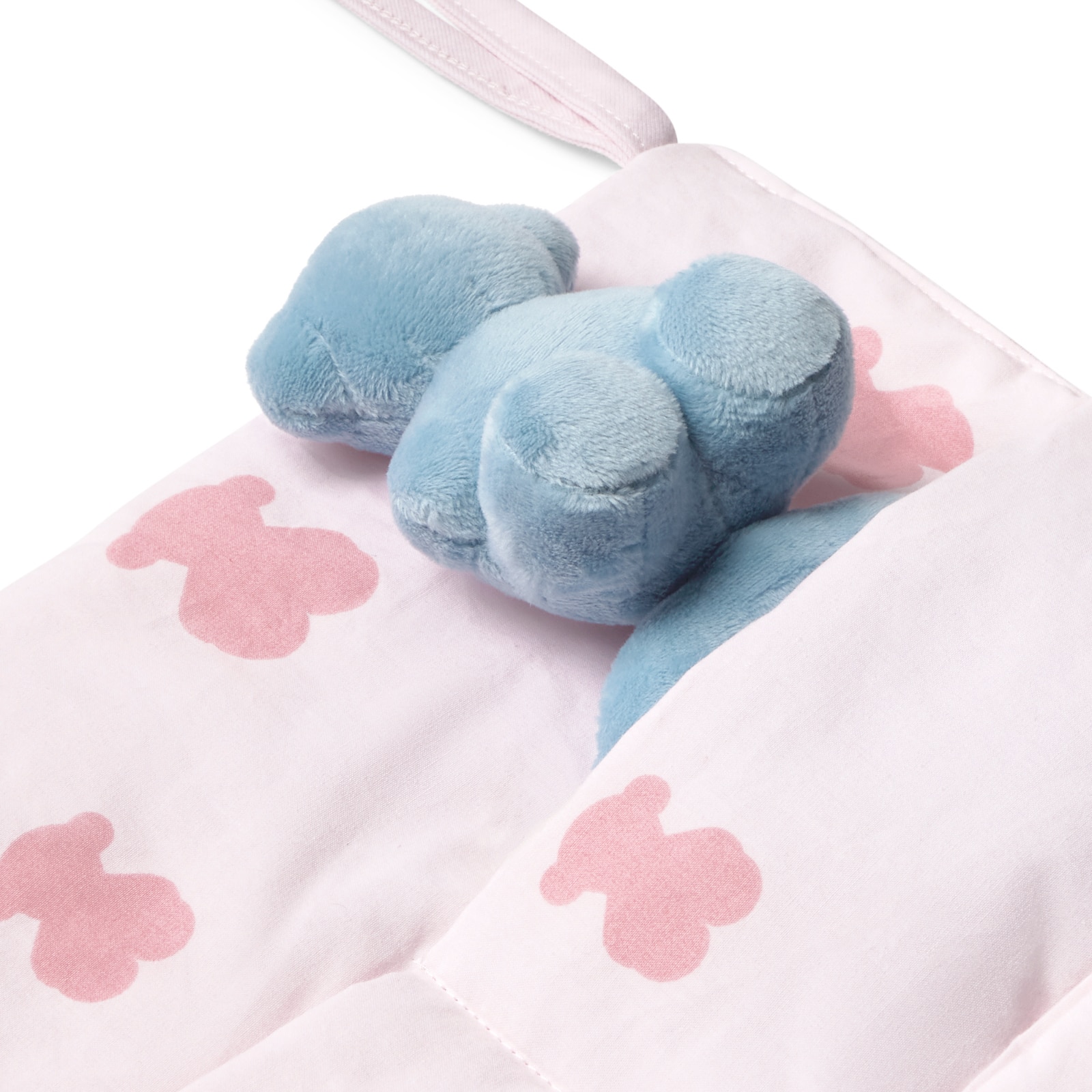 Imagen 3 de Organizador para cuna (48x30 cm) Tous Baby con osos - Rosa Rosa
