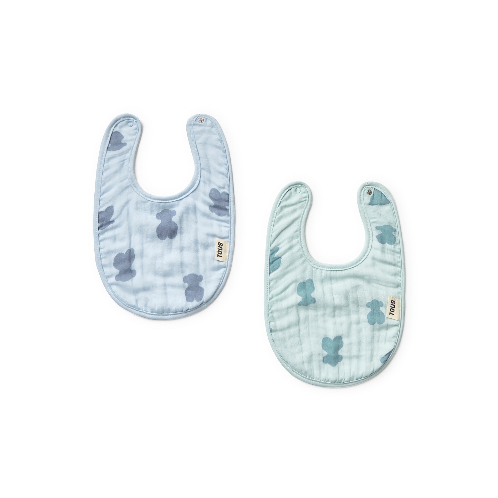 Tous - Set de baberos de bebé Tous Baby en muselina de algodón con osos.