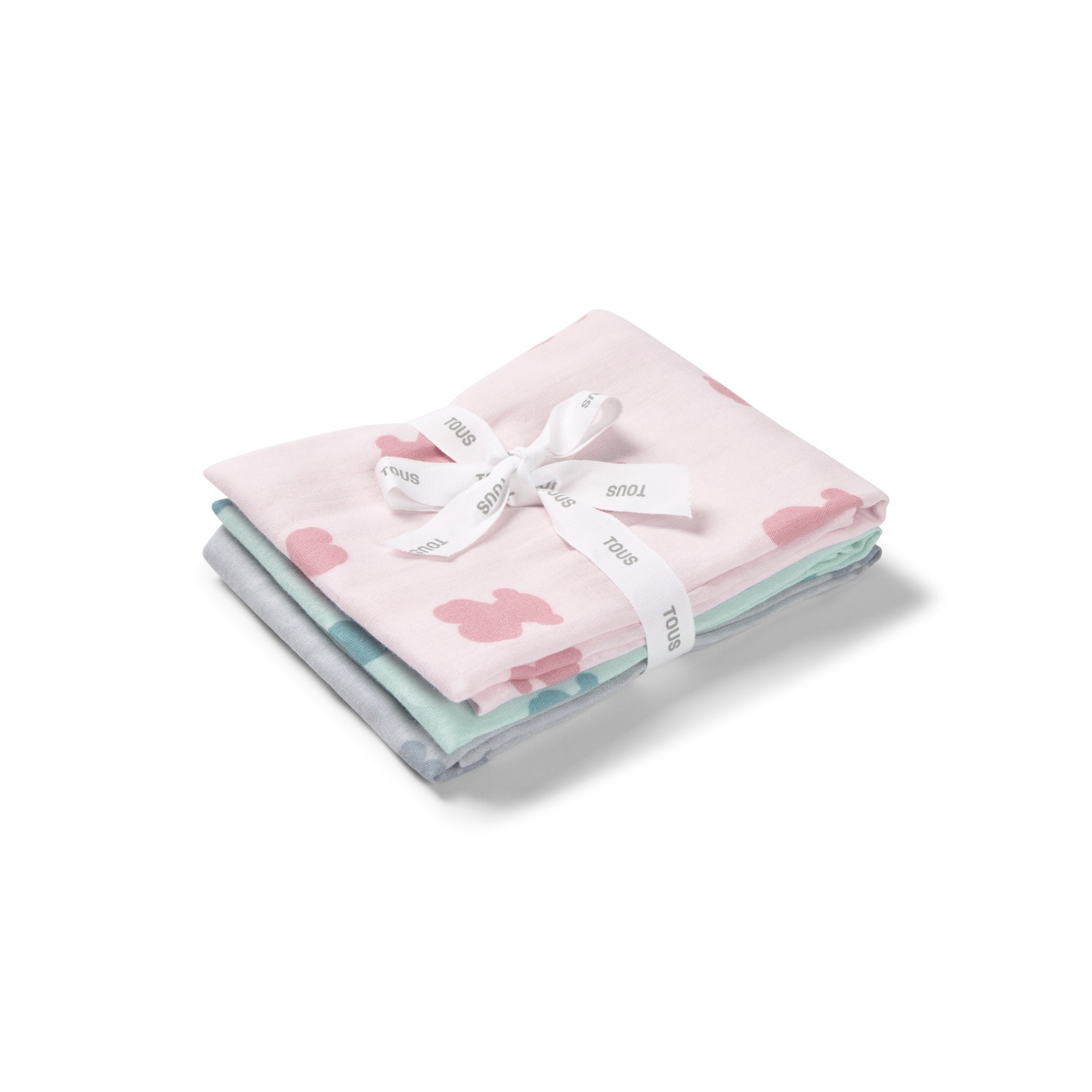 Tous - Pack de mini muselinas 55x55 cm Tous Baby con osos.
