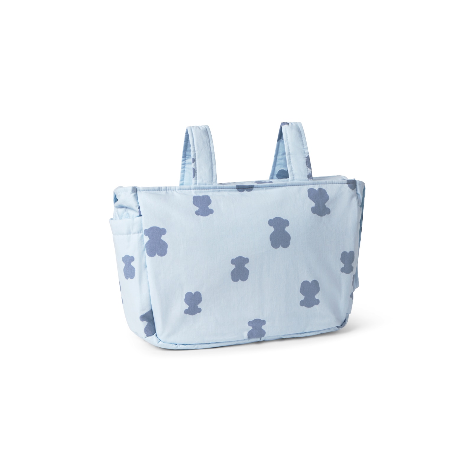 Imagen 2 de Bolsa de maternidad (32x22x9 cm) con osos - Azul claro Azul claro
