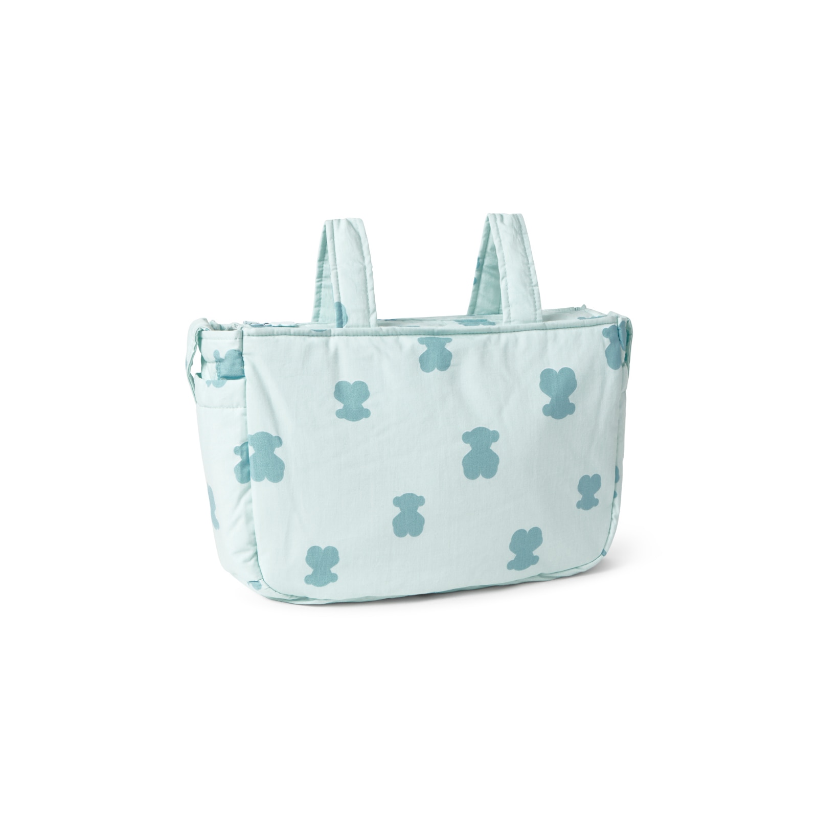 Imagen 2 de Bolsa de maternidad (32x22x9 cm) con osos - Verde Agua Verde Agua