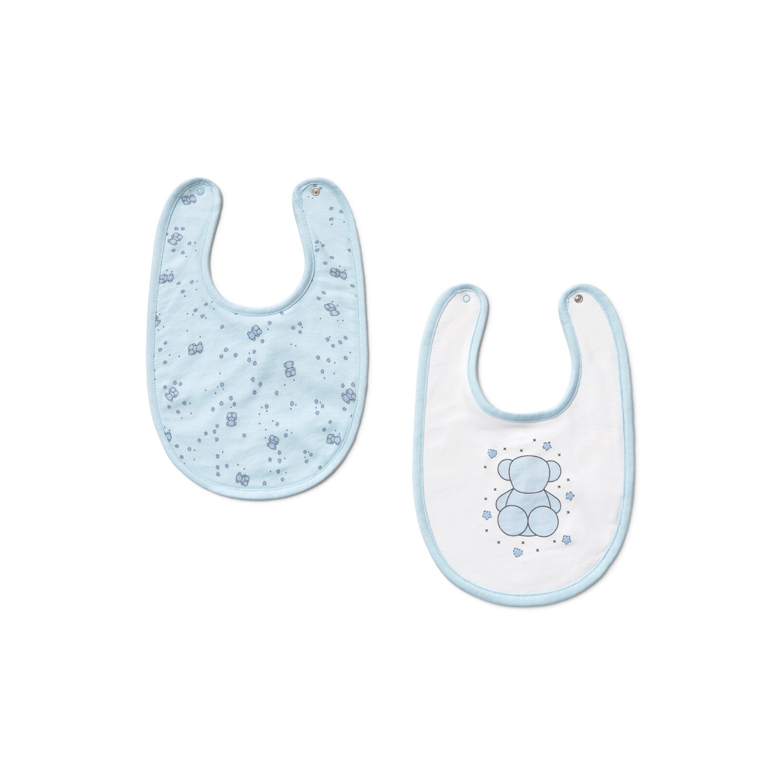Tous - Set de baberos de bebé Tous Baby de algodón con osos Bold Bear y estrellitas.