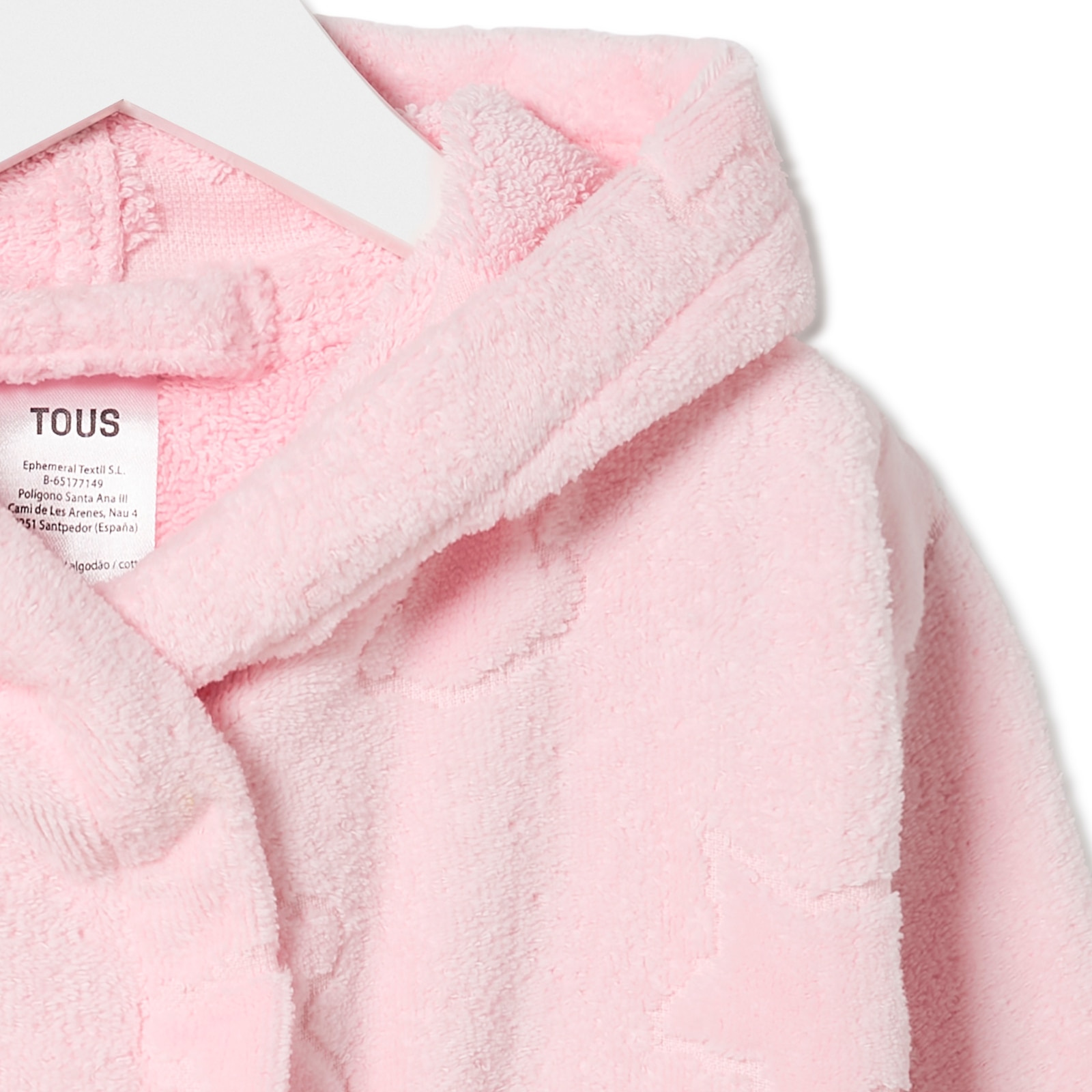 Albornoz Tous Baby de 2 años a 3 años RusMS - Rosa Rosa-3
