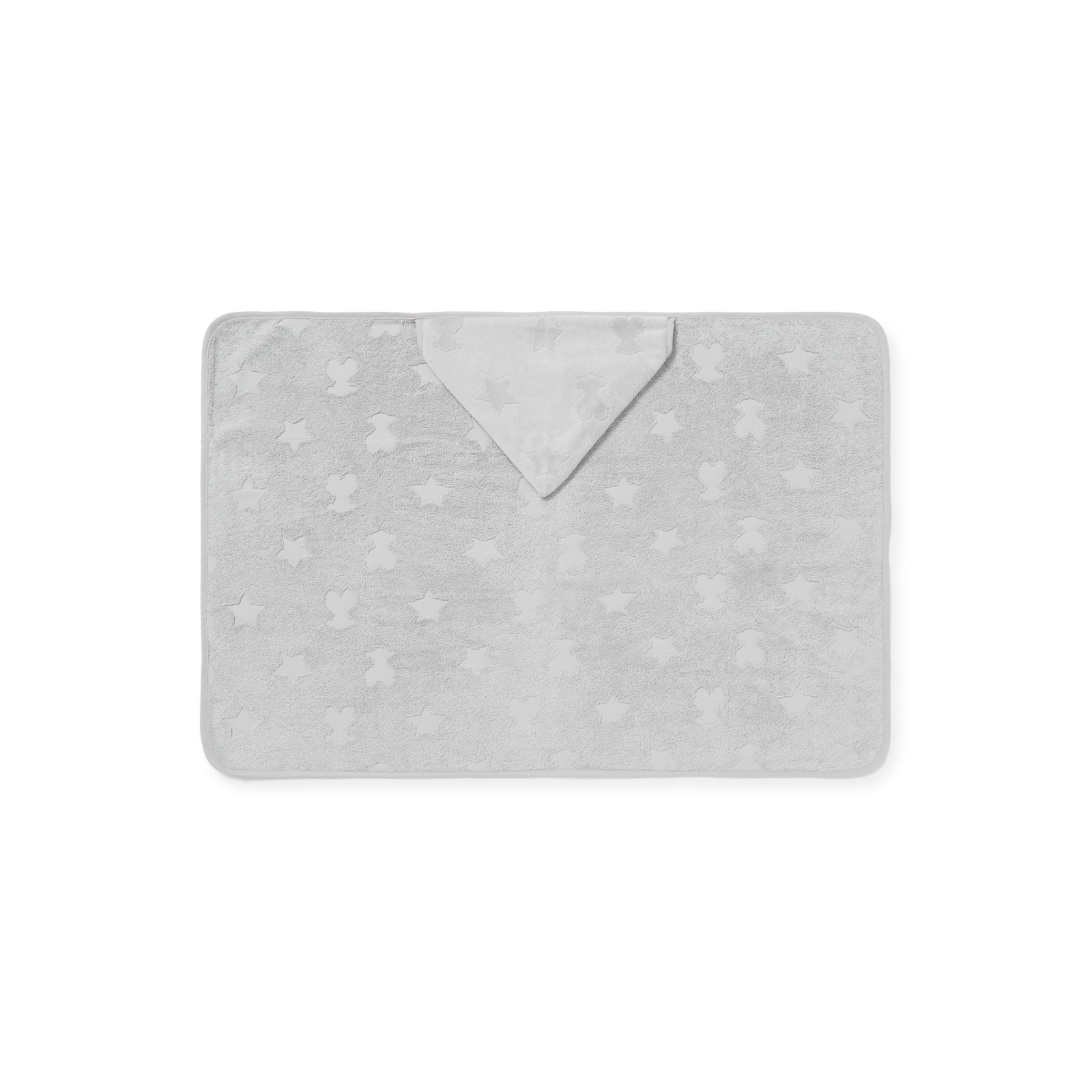 Capa de baño Tous Baby 68x102 cm RusMS - Gris Gris-2