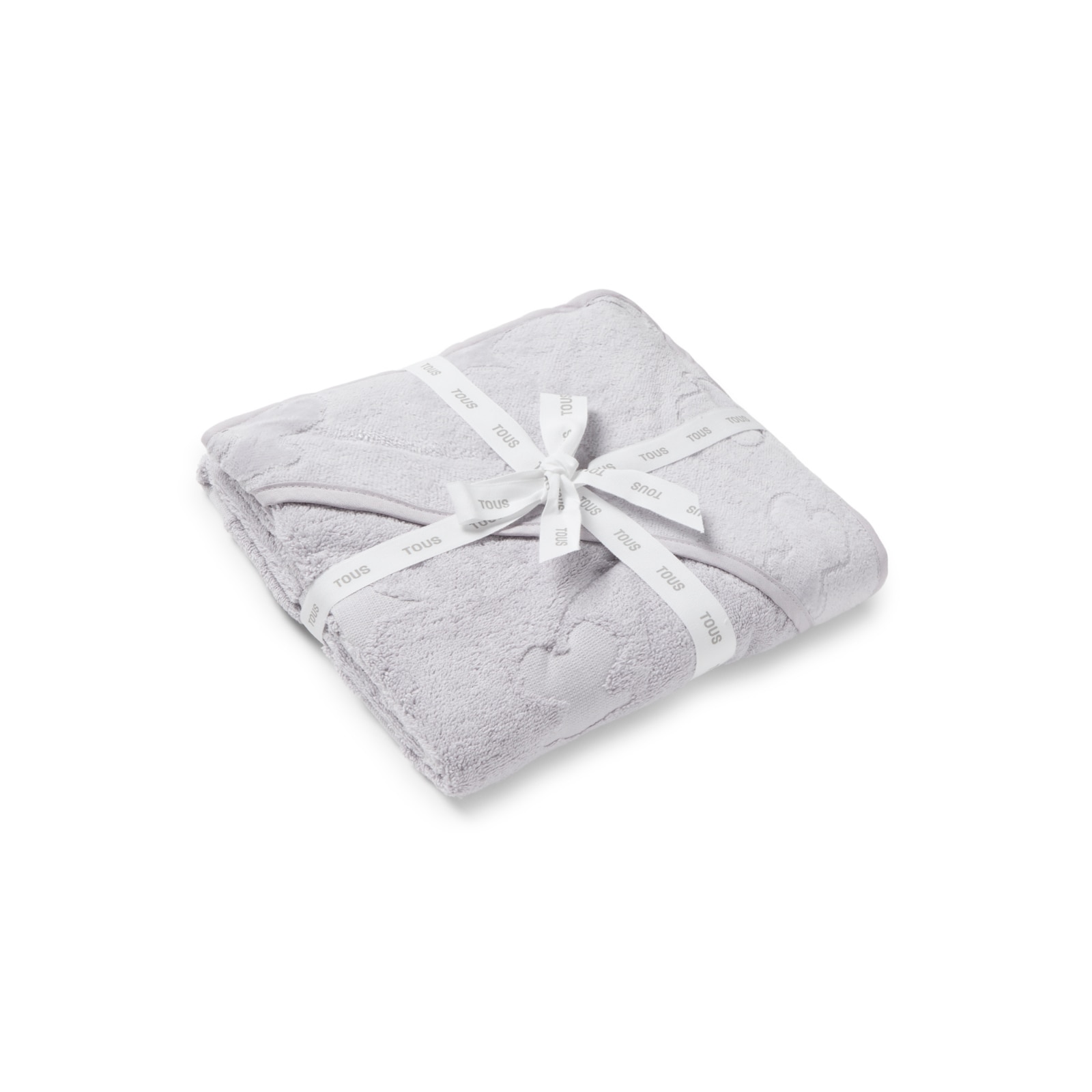 Capa de baño Tous Baby 100x100 cm RusMS - Gris Gris-2