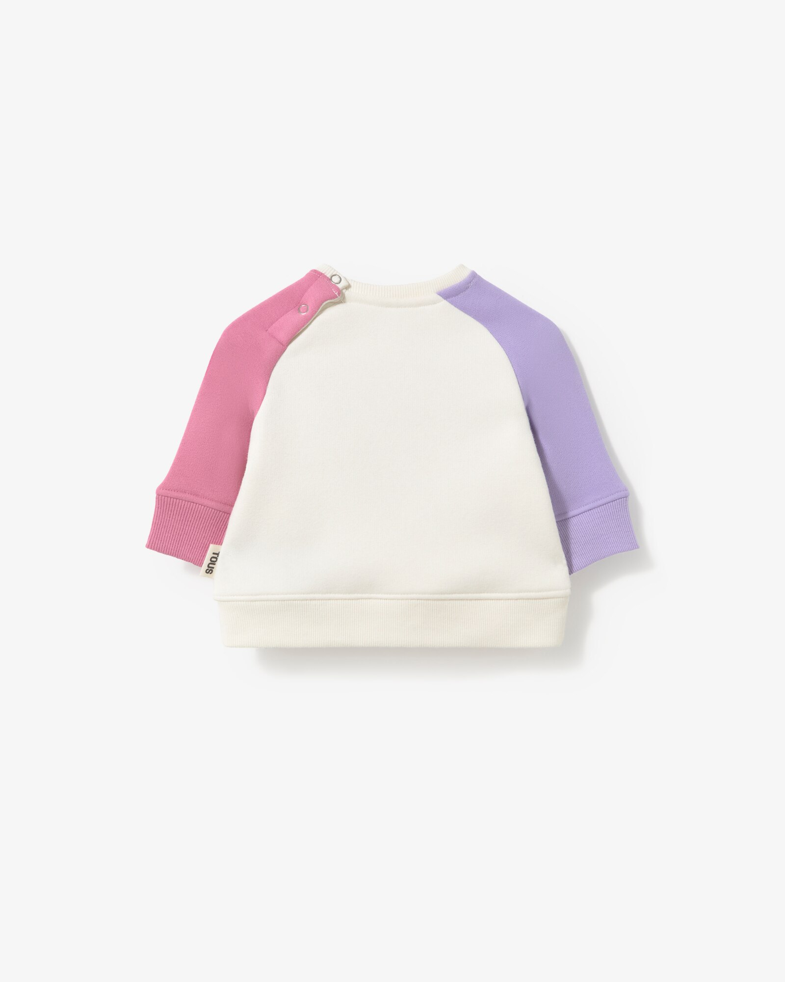 Sudadera de niño con estampado "tous 1920" frontal - Rosa Rosa-3