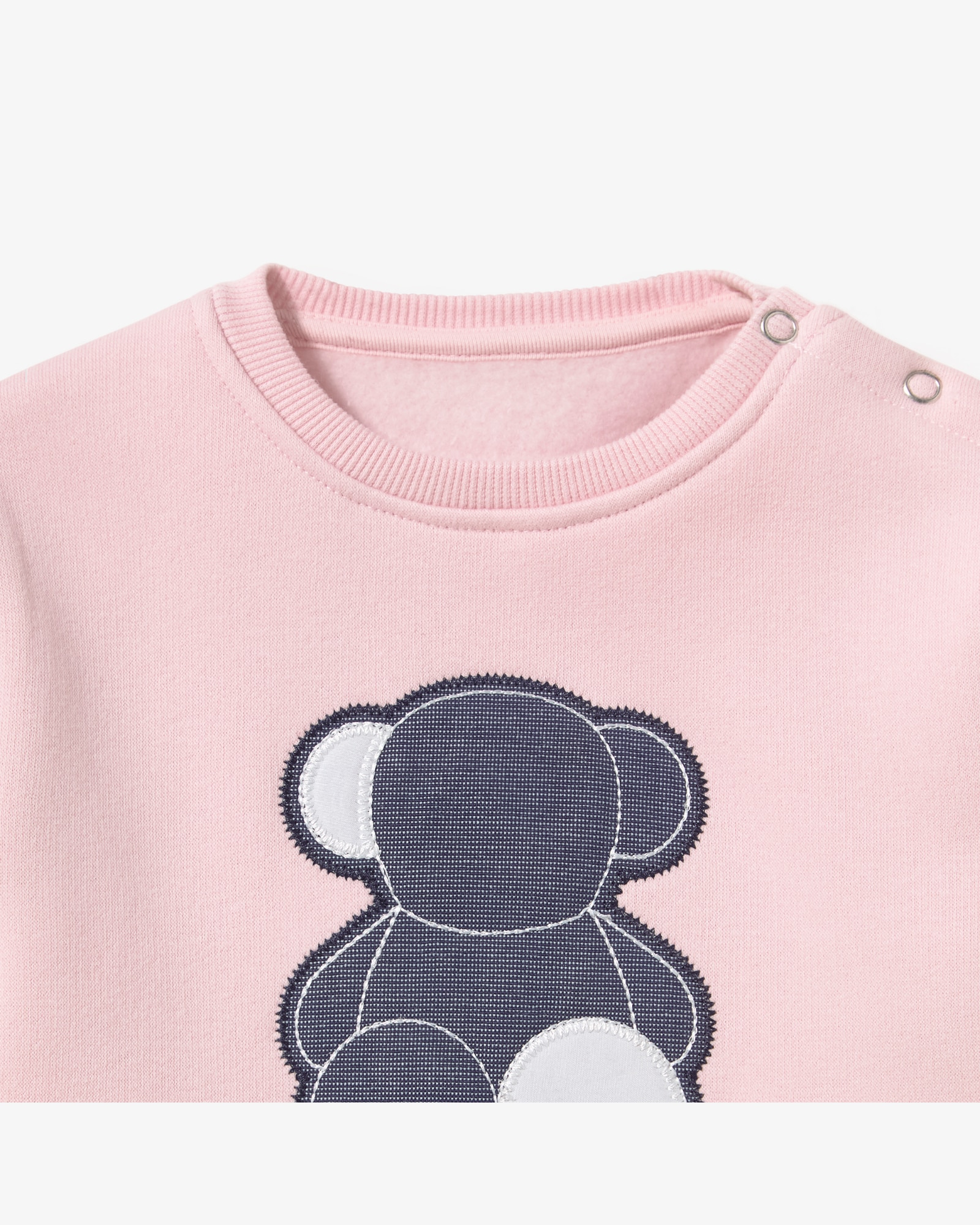 Sudadera de niño con oso bold bear frontal - Tous - Rosa Rosa-2