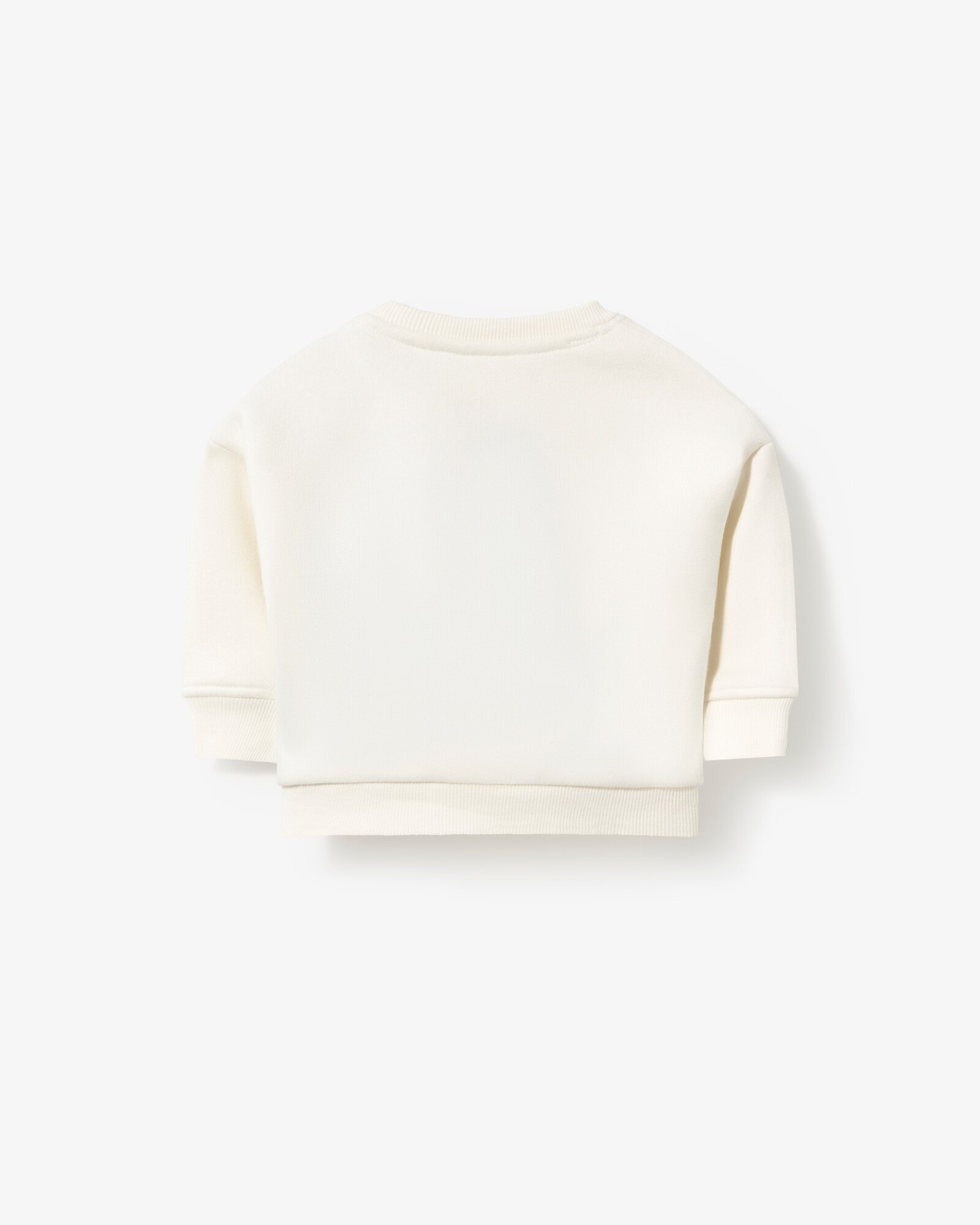 Sudadera de niña con oso glitter bajo escote - Tous - Crudo Crudo-3