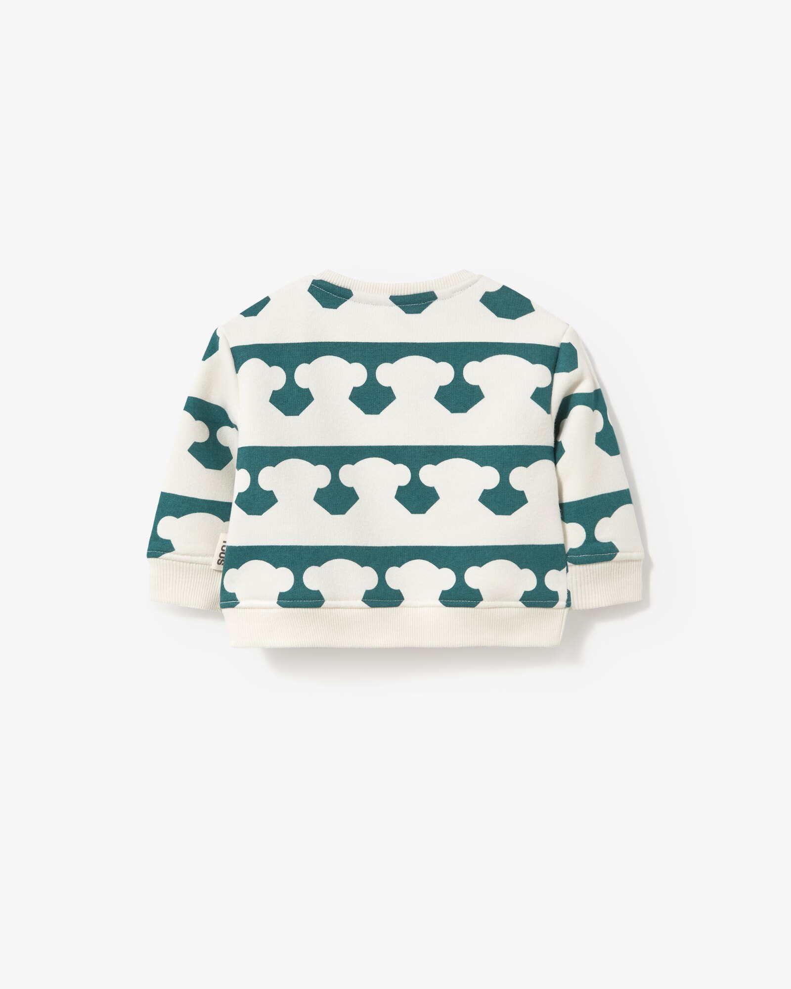Sudadera con franjas de osos - Tous - Verde Verde-3