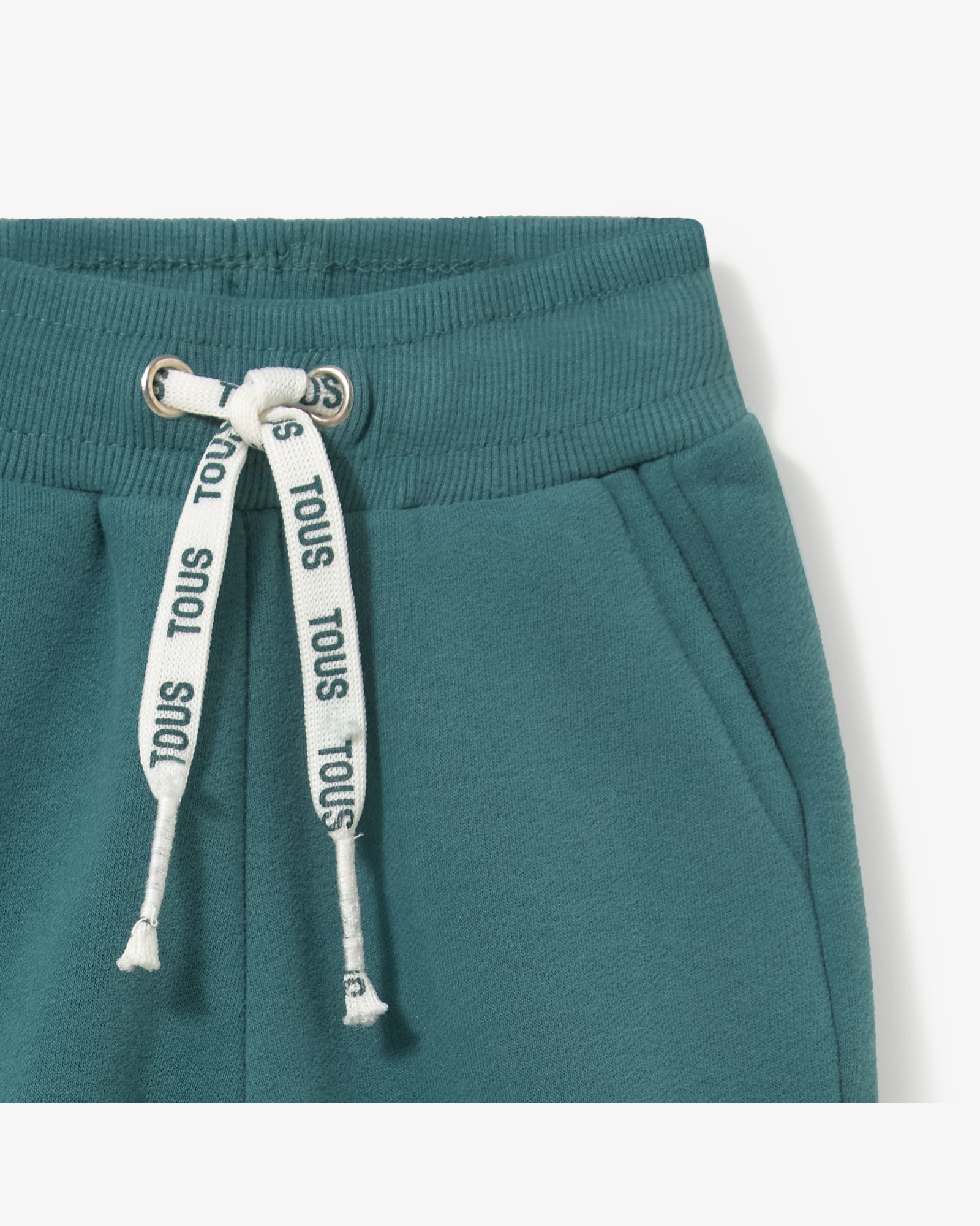 Pantalón deportivo de niña liso - Tous - Verde Verde-2