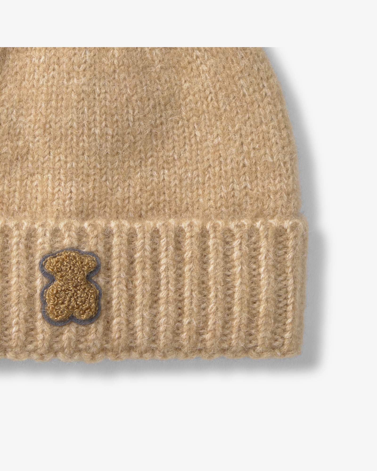 Gorro de niña con orejas con oso - Tous - Marrón Marrón-2
