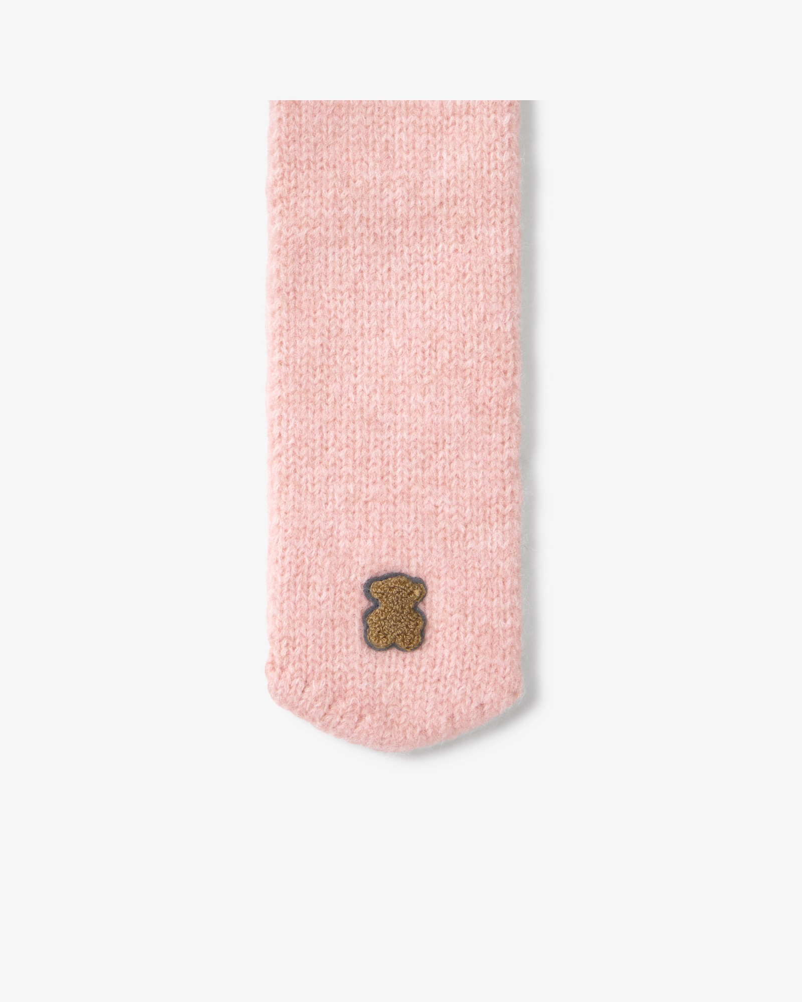 Bufanda de bebé cruzada con oso - Tous - Rosa Rosa-2