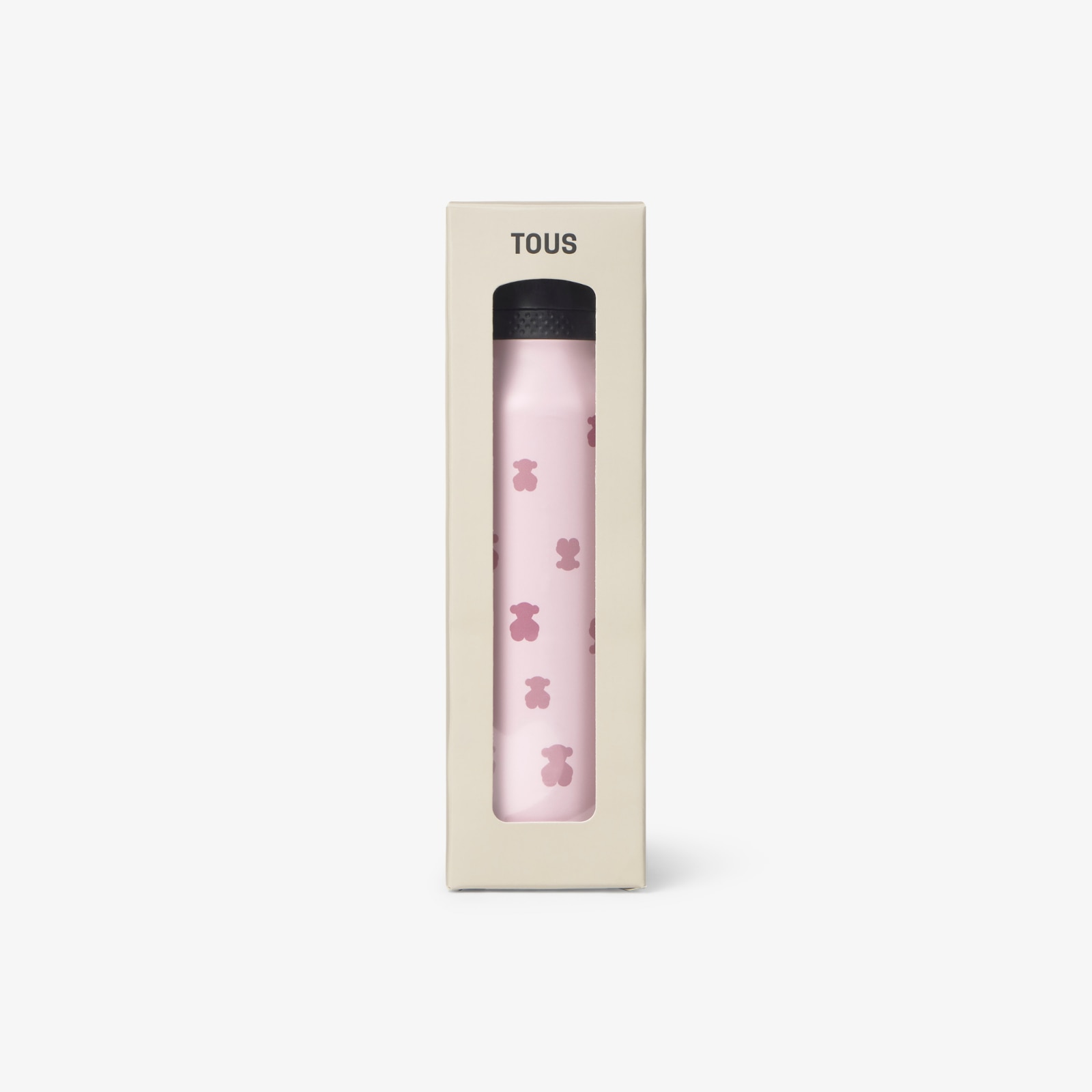 Botella Tous Baby con recubrimiento cerámico multi osos - Rosa Rosa-3