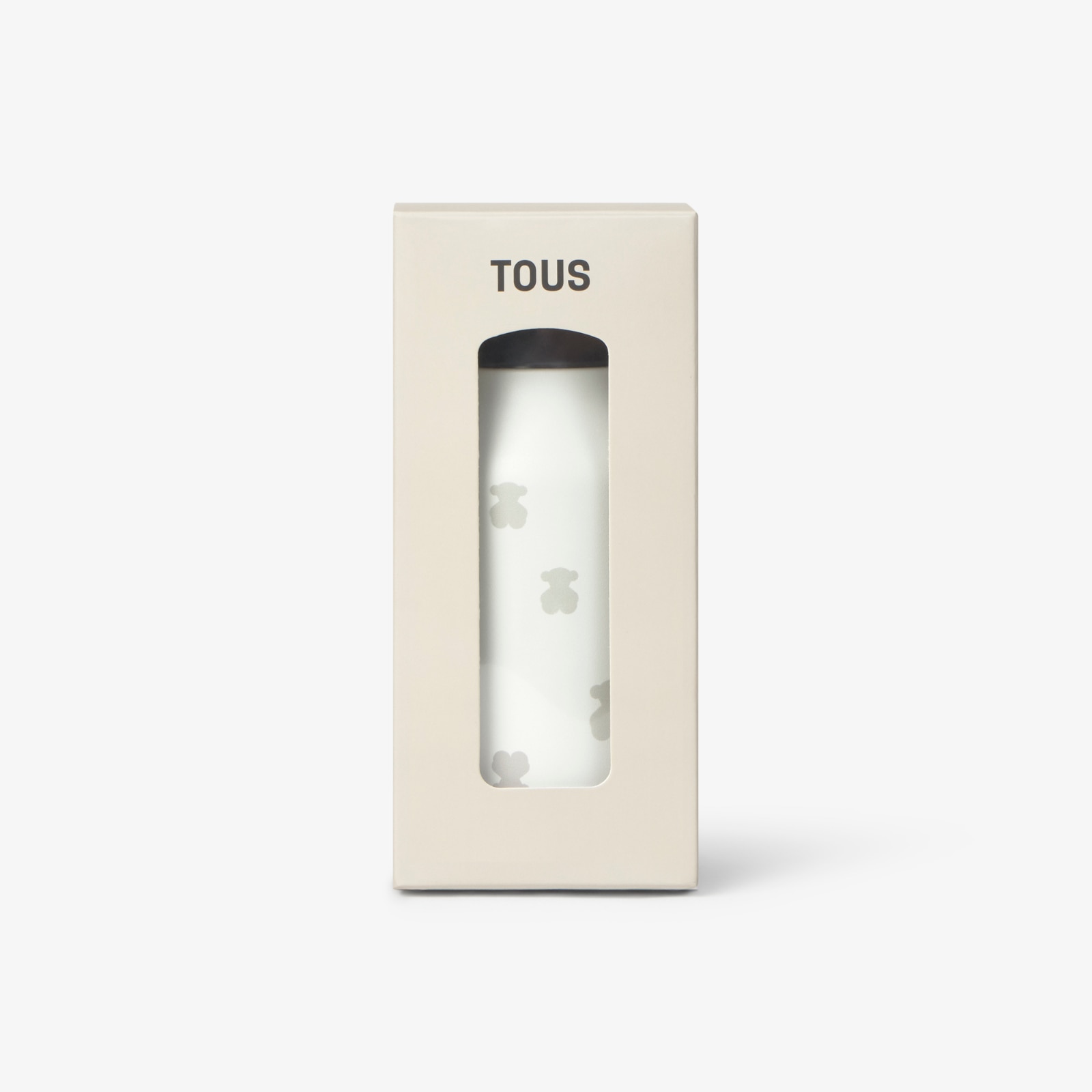 Imagen 3 de Botella pequeña Tous Baby con boquilla abatible y pajita multi osos - Beige Beige